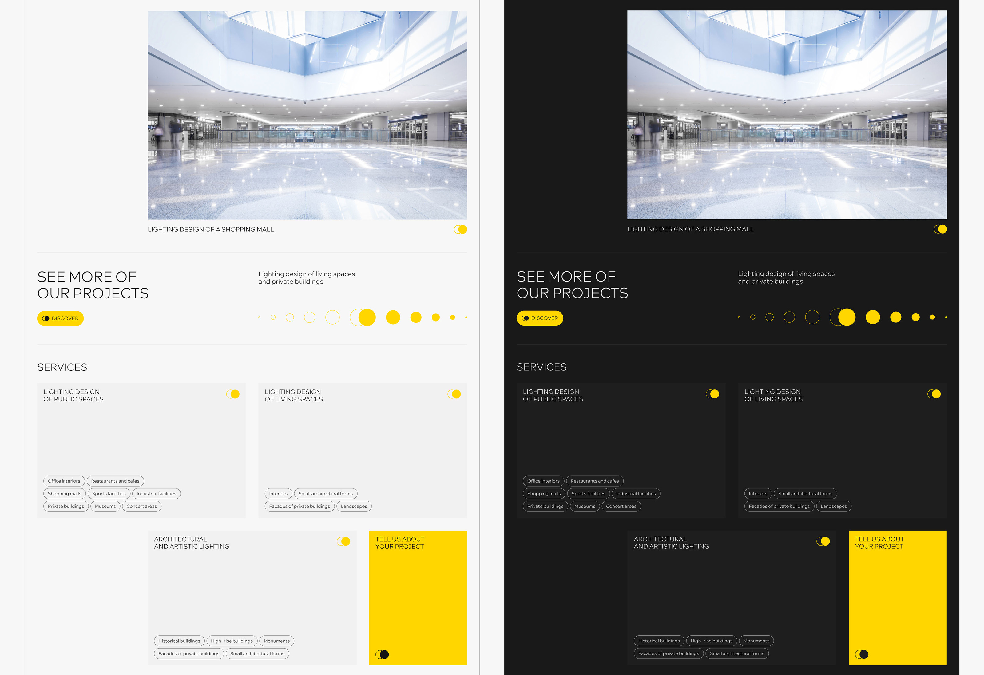 LIGHT AROUND | Design concept — Изображение №6 — Интерфейсы на Dprofile