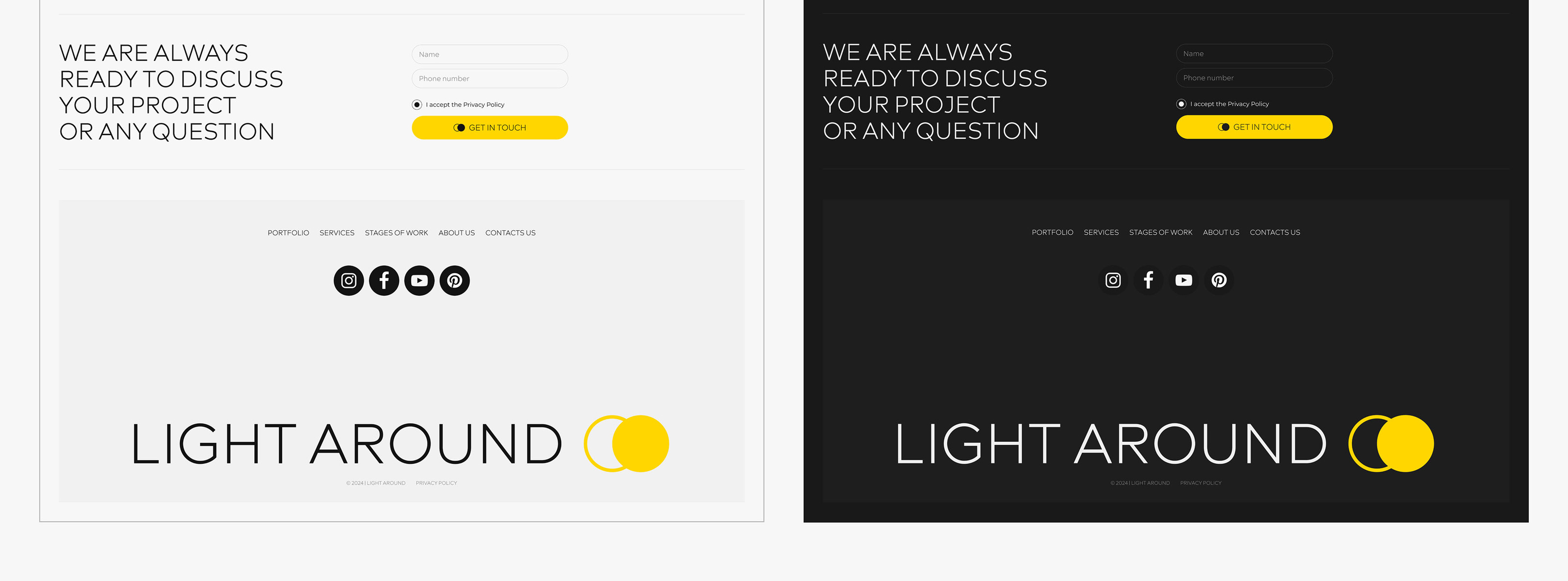 LIGHT AROUND | Design concept — Изображение №8 — Интерфейсы на Dprofile