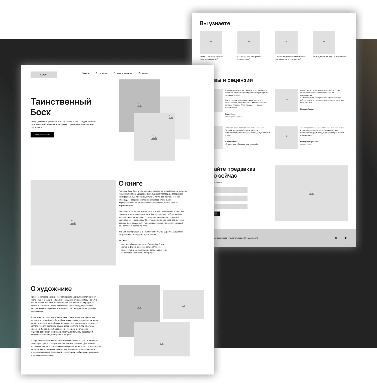 Landing Page and Email Newsletter for the Book — Изображение №6 — Интерфейсы на Dprofile