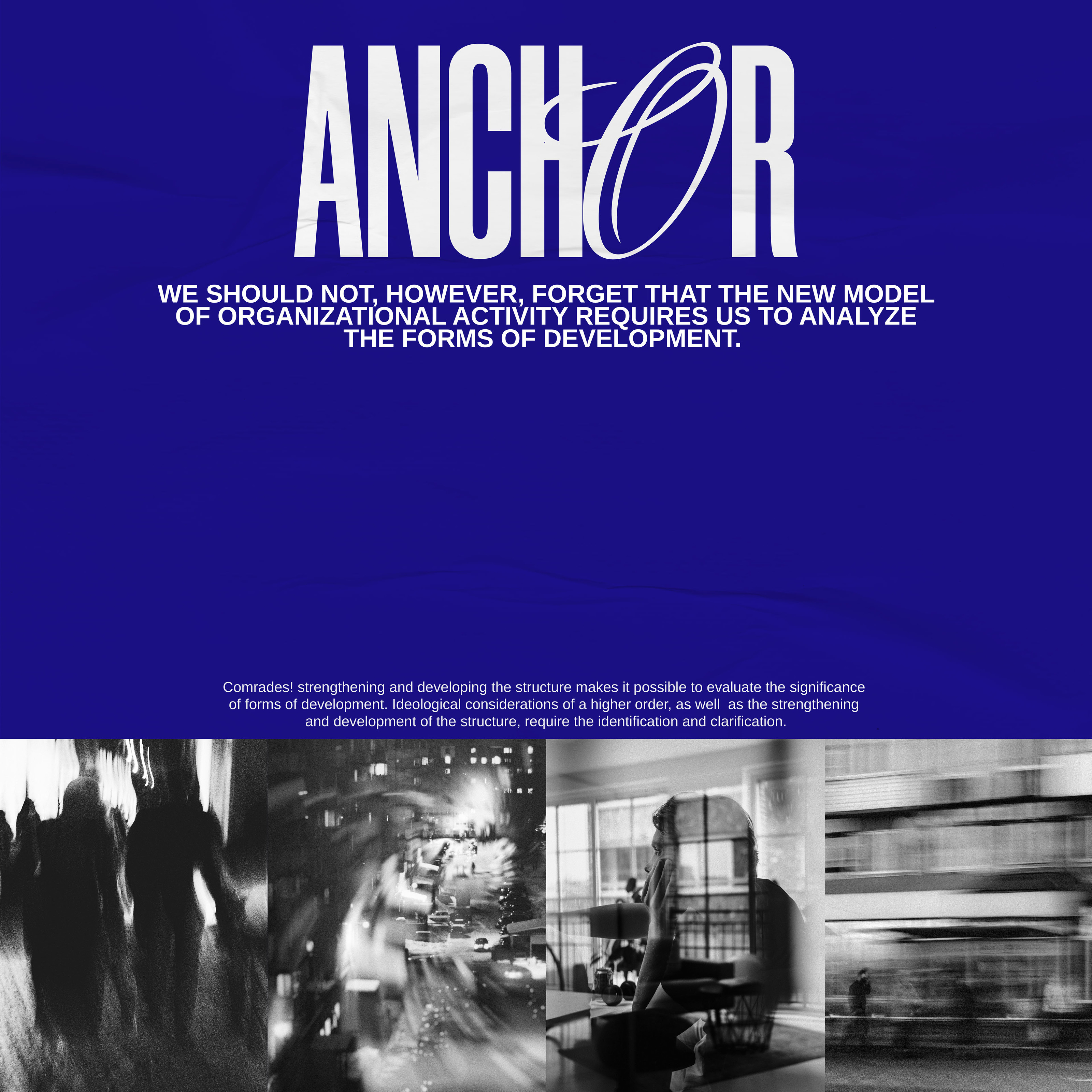 ANCHOR | BRAND IDENTITY — Изображение №1 — Брендинг, Графика на Dprofile