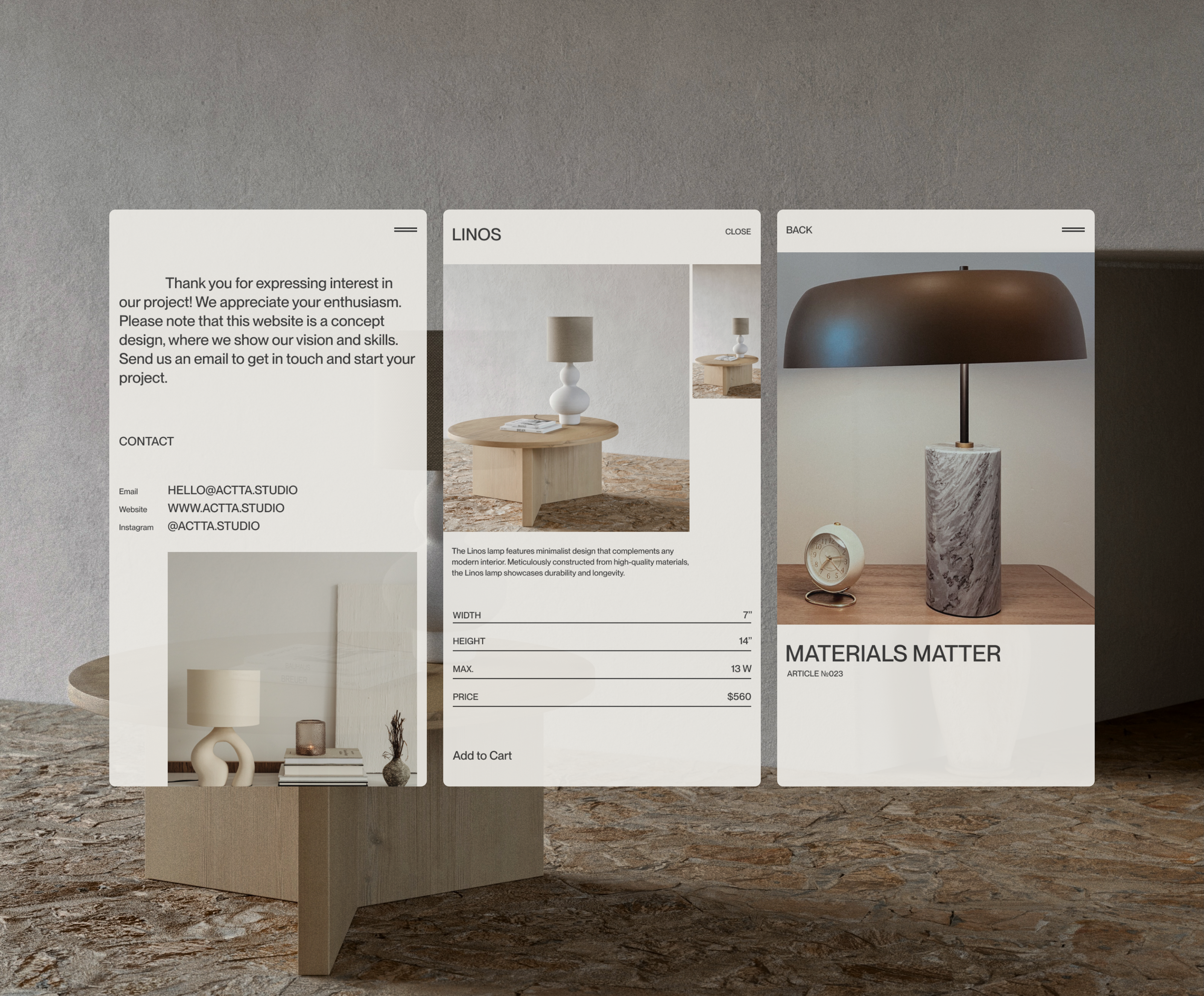 LUMOS - Designer Lightning Manufacture ©2024 — Изображение №8 — Интерфейсы, Брендинг на Dprofile