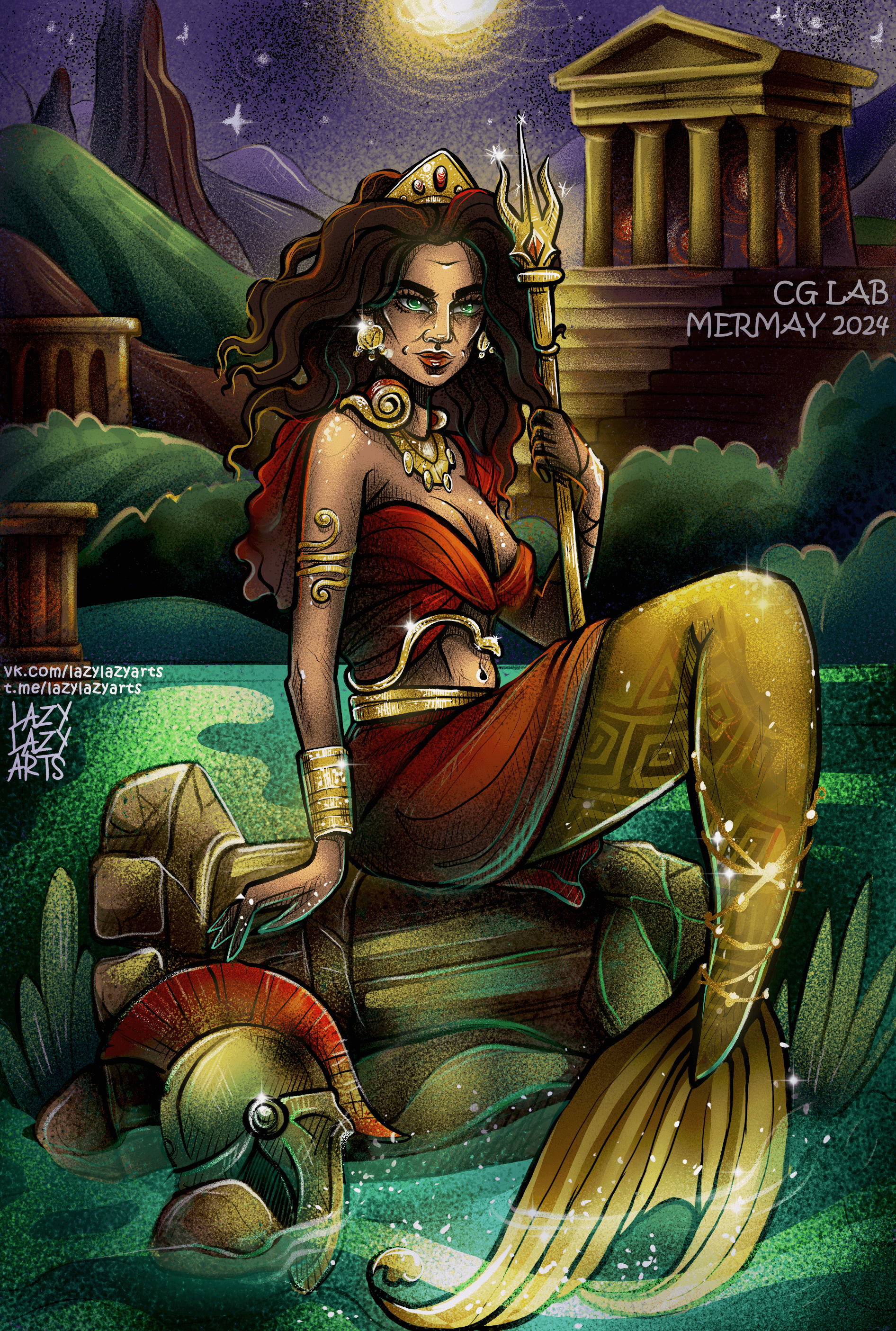 MER - thology challenge illustration — Изображение №4 — Иллюстрация на Dprofile