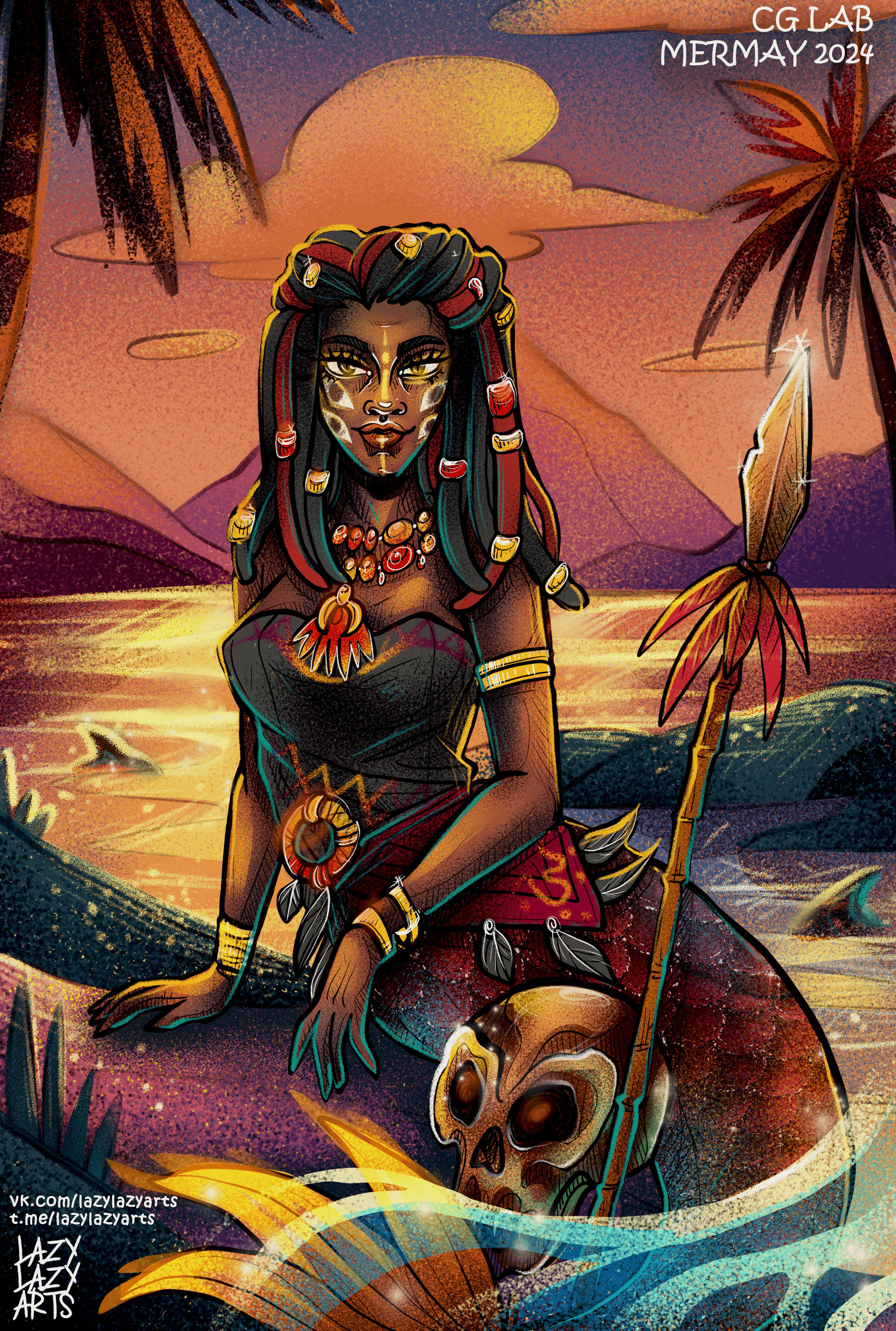 MER - thology challenge illustration — Изображение №10 — Иллюстрация на Dprofile