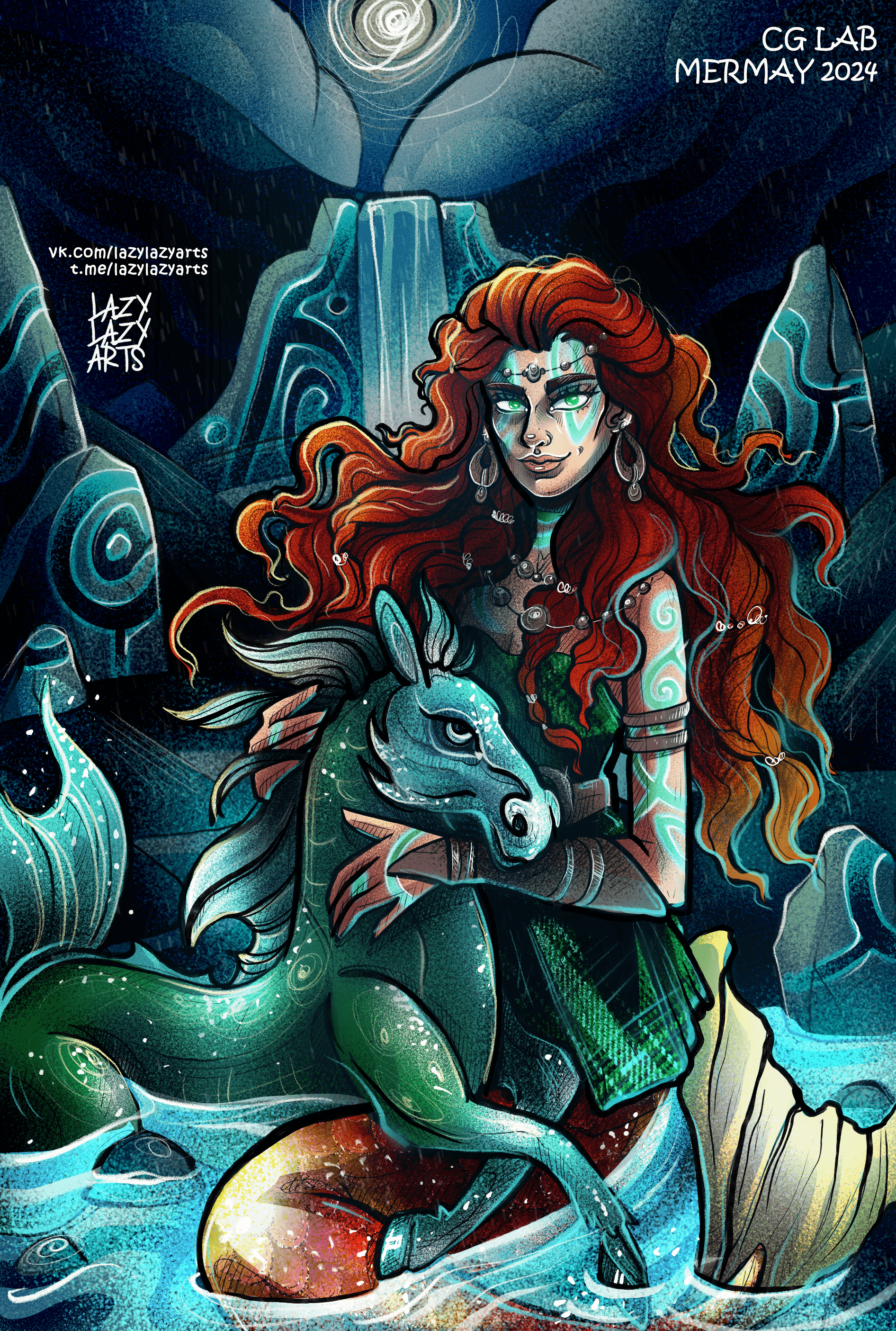 MER - thology challenge illustration — Изображение №6 — Иллюстрация на Dprofile