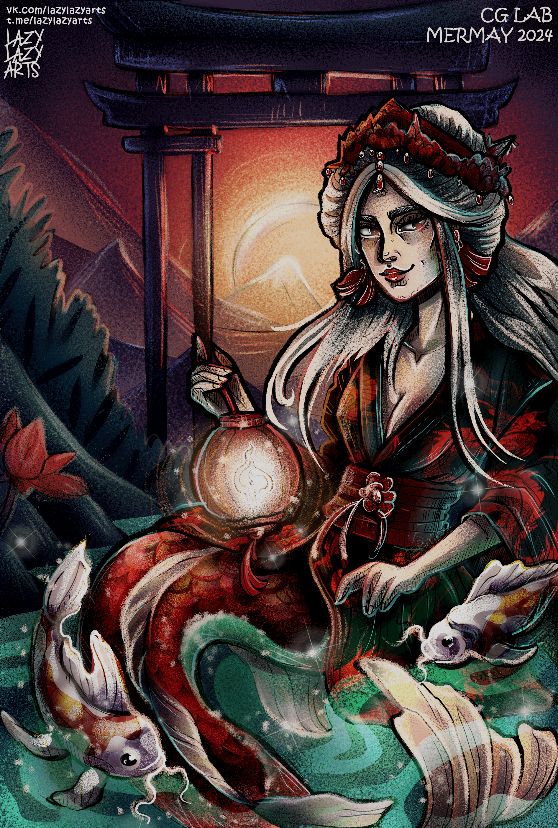 MER - thology challenge illustration — Изображение №8 — Иллюстрация на Dprofile