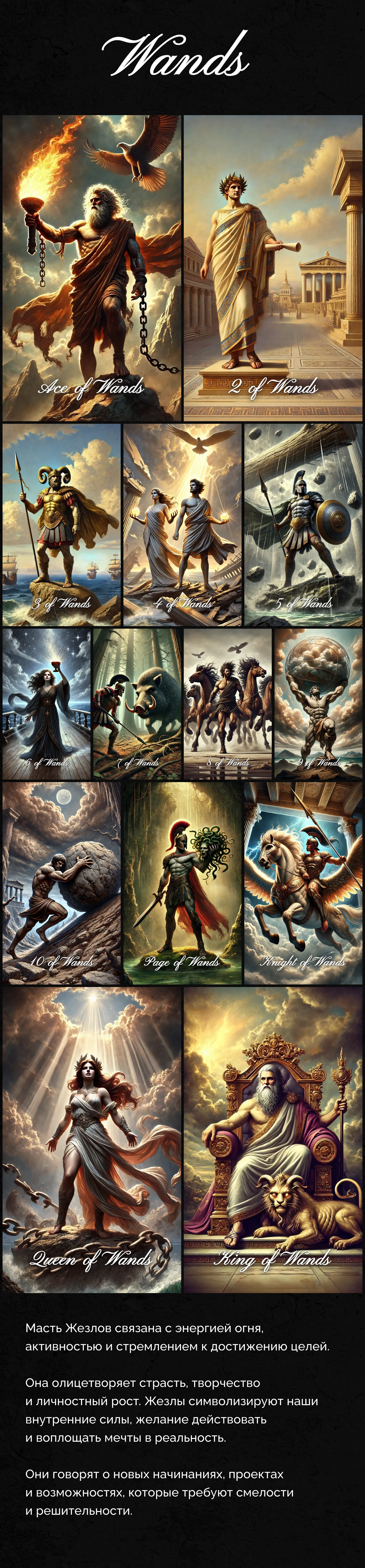Olympic Tarot (AI Art Project) — Изображение №8 — Иллюстрация, Графика на Dprofile
