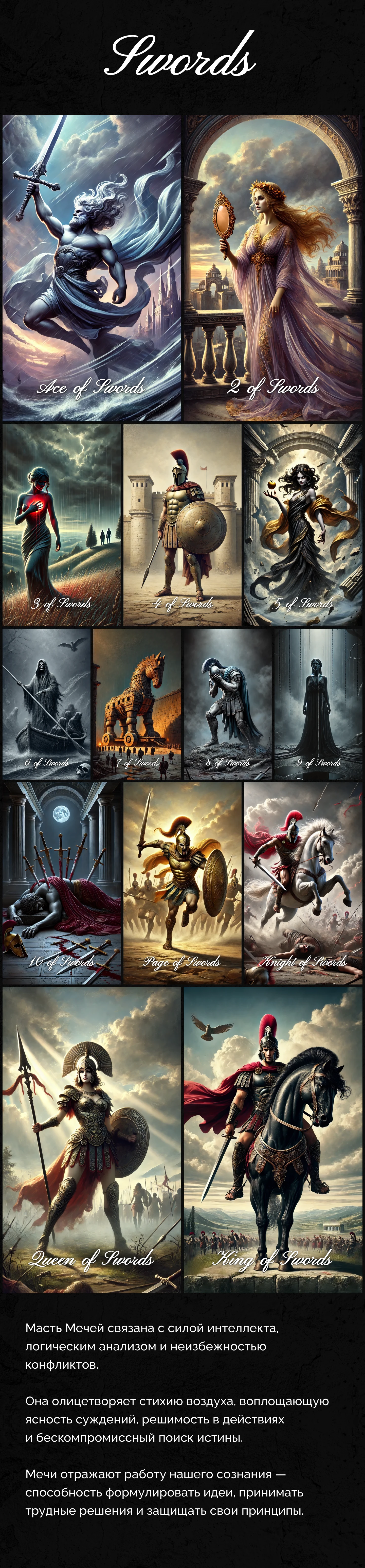 Olympic Tarot (AI Art Project) — Изображение №7 — Иллюстрация, Графика на Dprofile