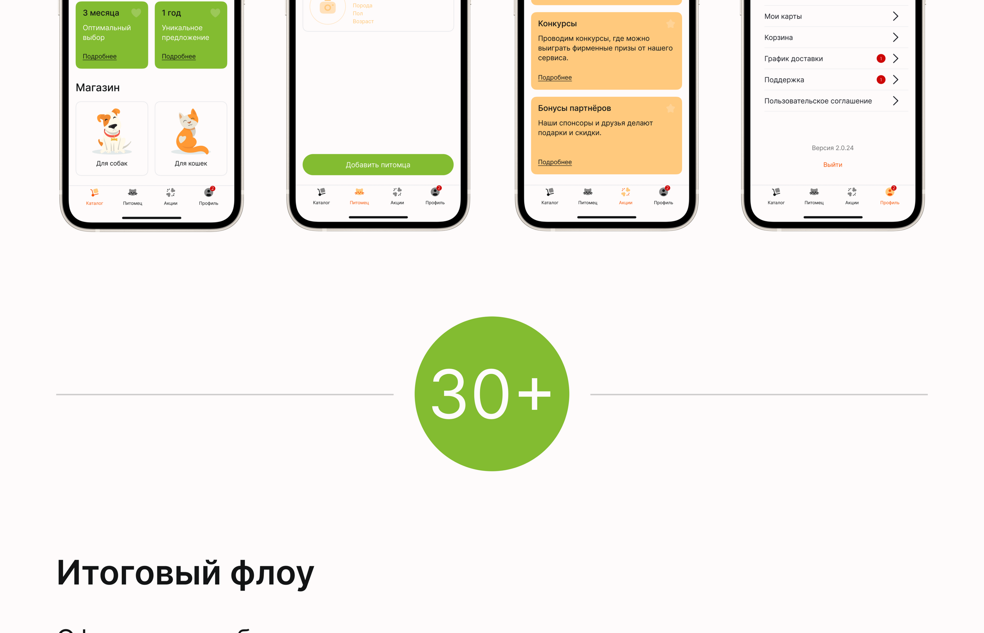 CARE PLAN (iOS app, version 2.0.24) — Изображение №25 — Интерфейсы, Анимация на Dprofile