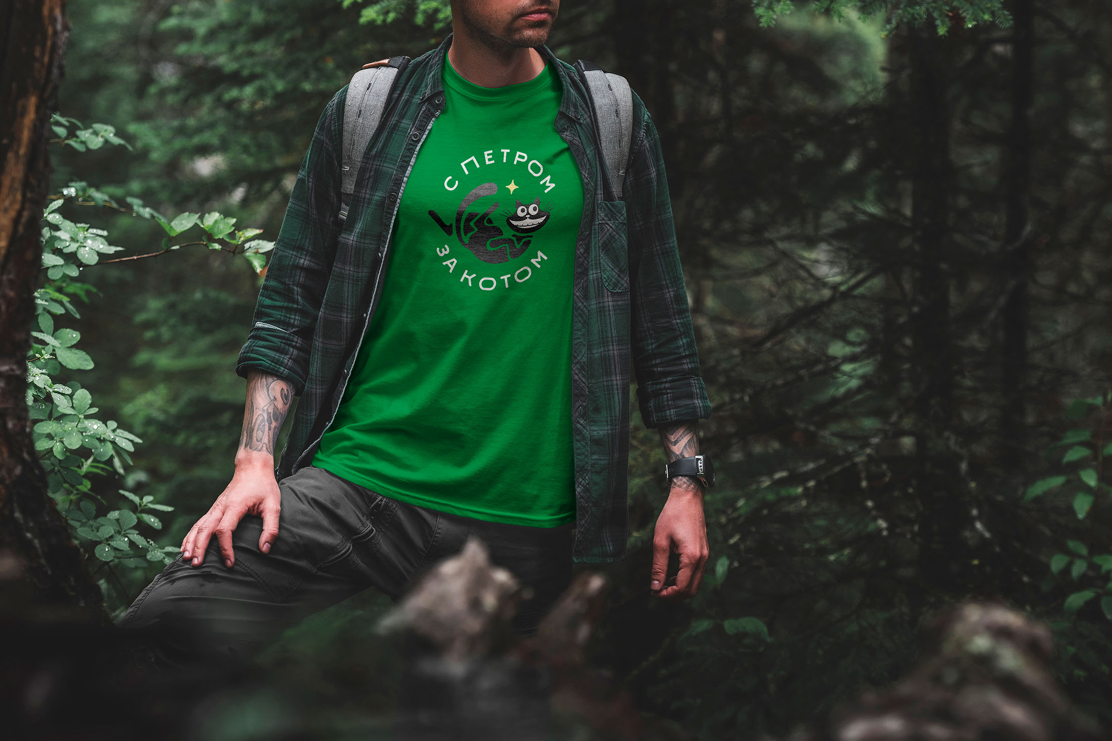 Логотип сообщества «С Петром за Котом» — Изображение №1 — Брендинг, Маркетинг на Dprofile