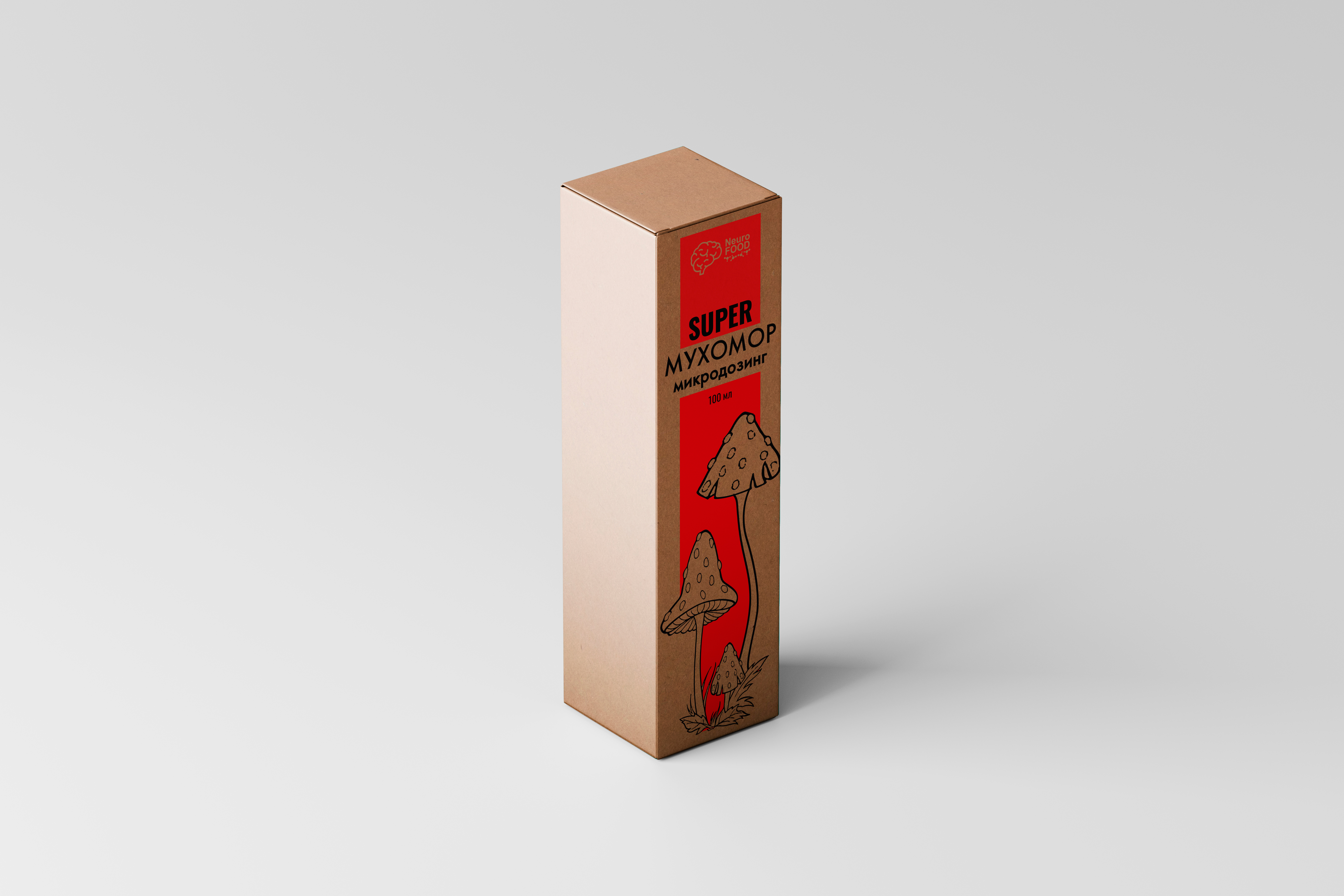 Дизайн упаковки "Микродойзинг мухомор" — Изображение №9 — Брендинг, Графика на Dprofile
