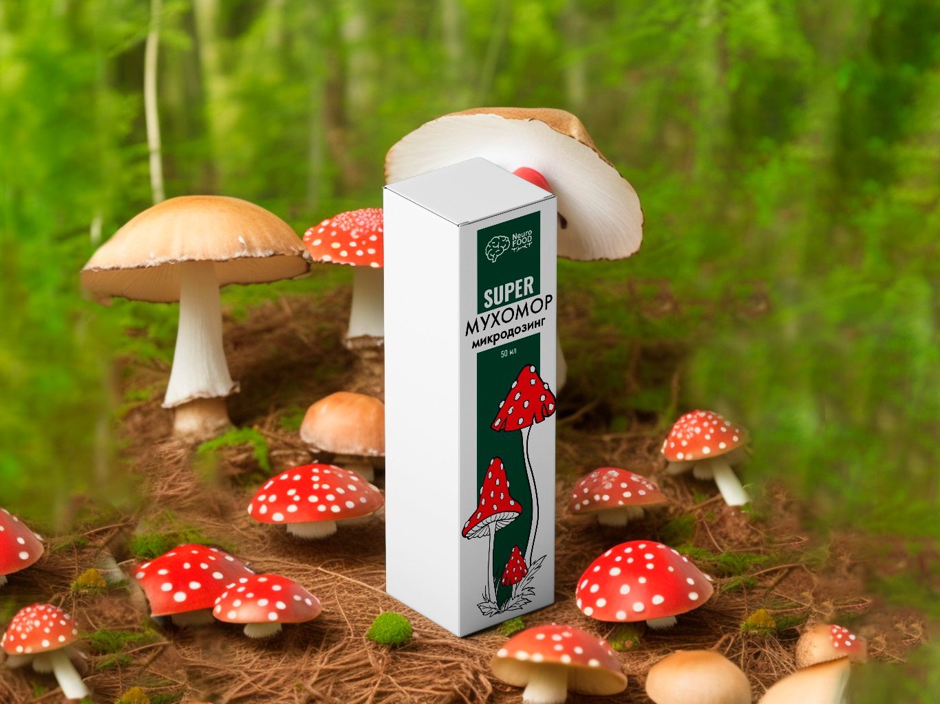 Дизайн упаковки "Микродойзинг мухомор" — Изображение №13 — Брендинг, Графика на Dprofile