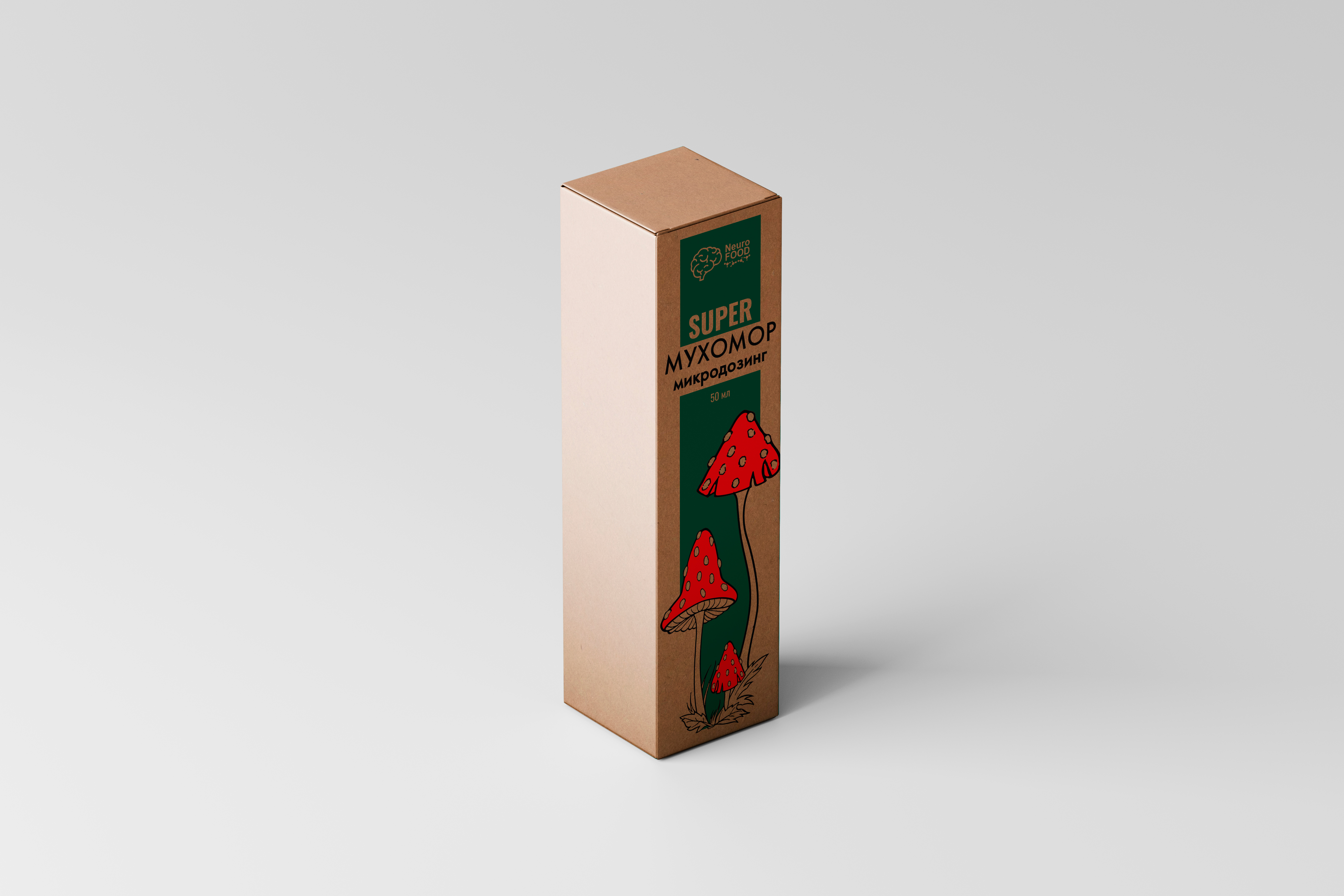 Дизайн упаковки "Микродойзинг мухомор" — Изображение №11 — Брендинг, Графика на Dprofile