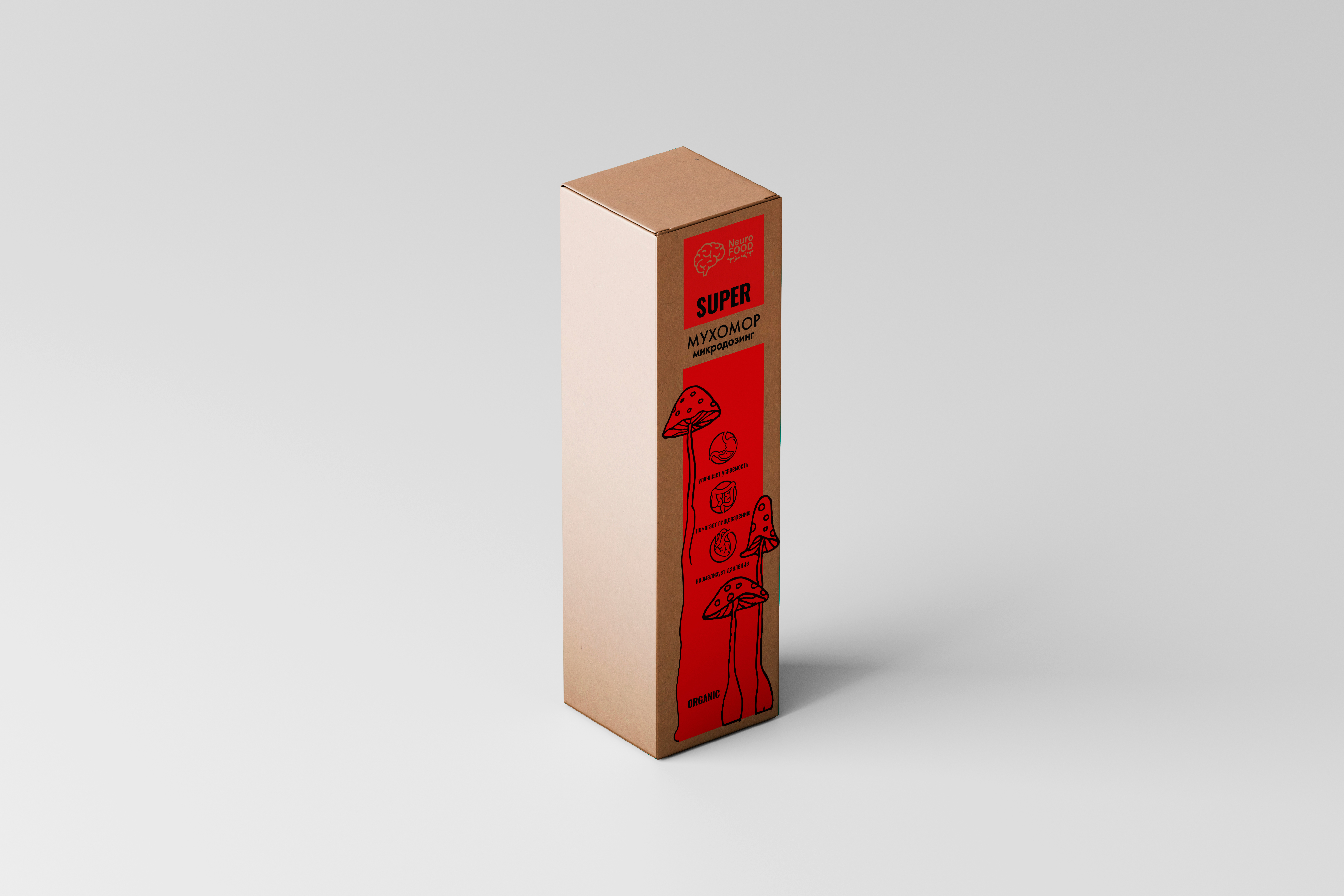 Дизайн упаковки "Микродойзинг мухомор" — Изображение №10 — Брендинг, Графика на Dprofile