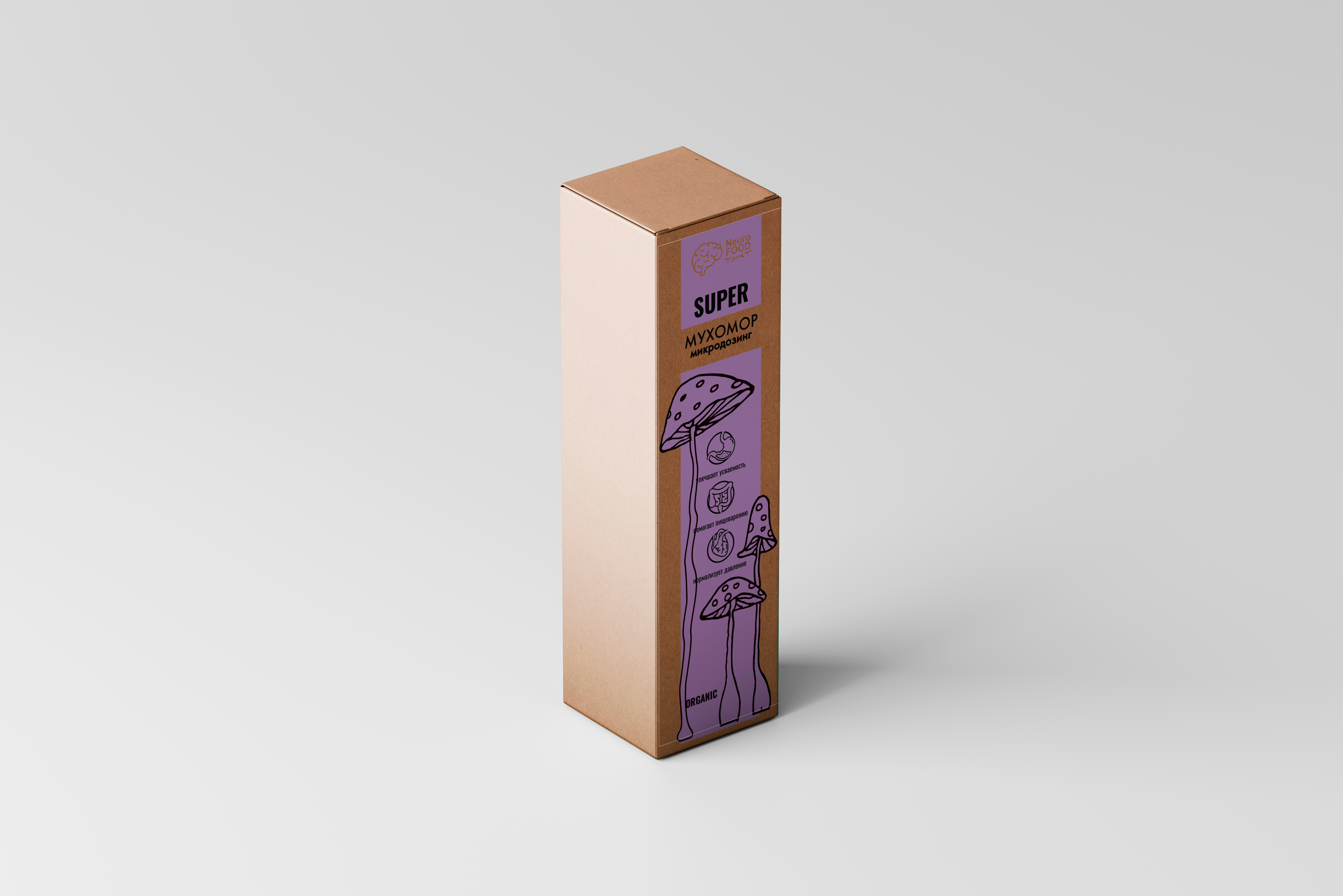Дизайн упаковки "Микродойзинг мухомор" — Изображение №7 — Брендинг, Графика на Dprofile