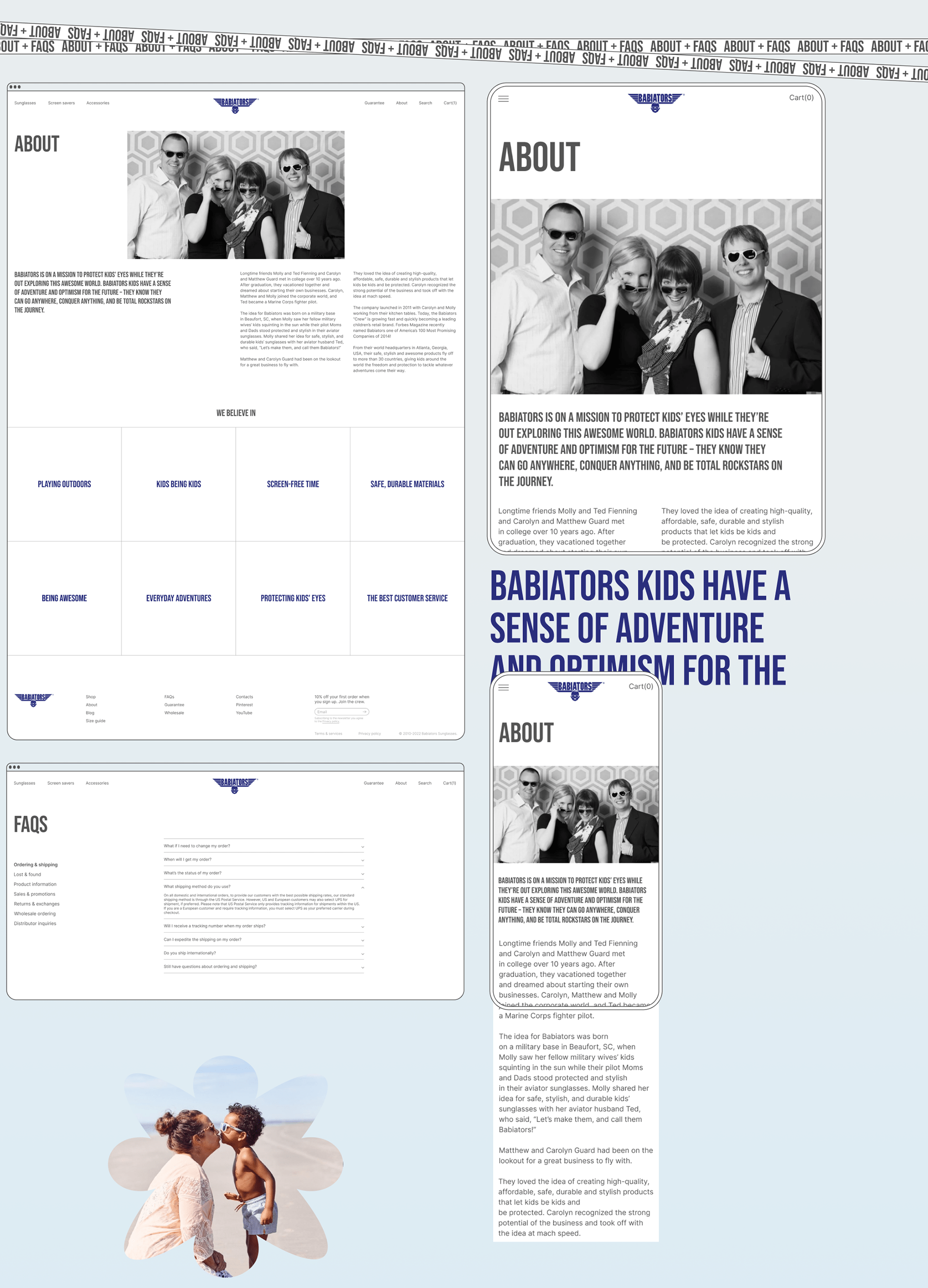 Babiators | e-commerce redesign — Изображение №6 — Интерфейсы на Dprofile