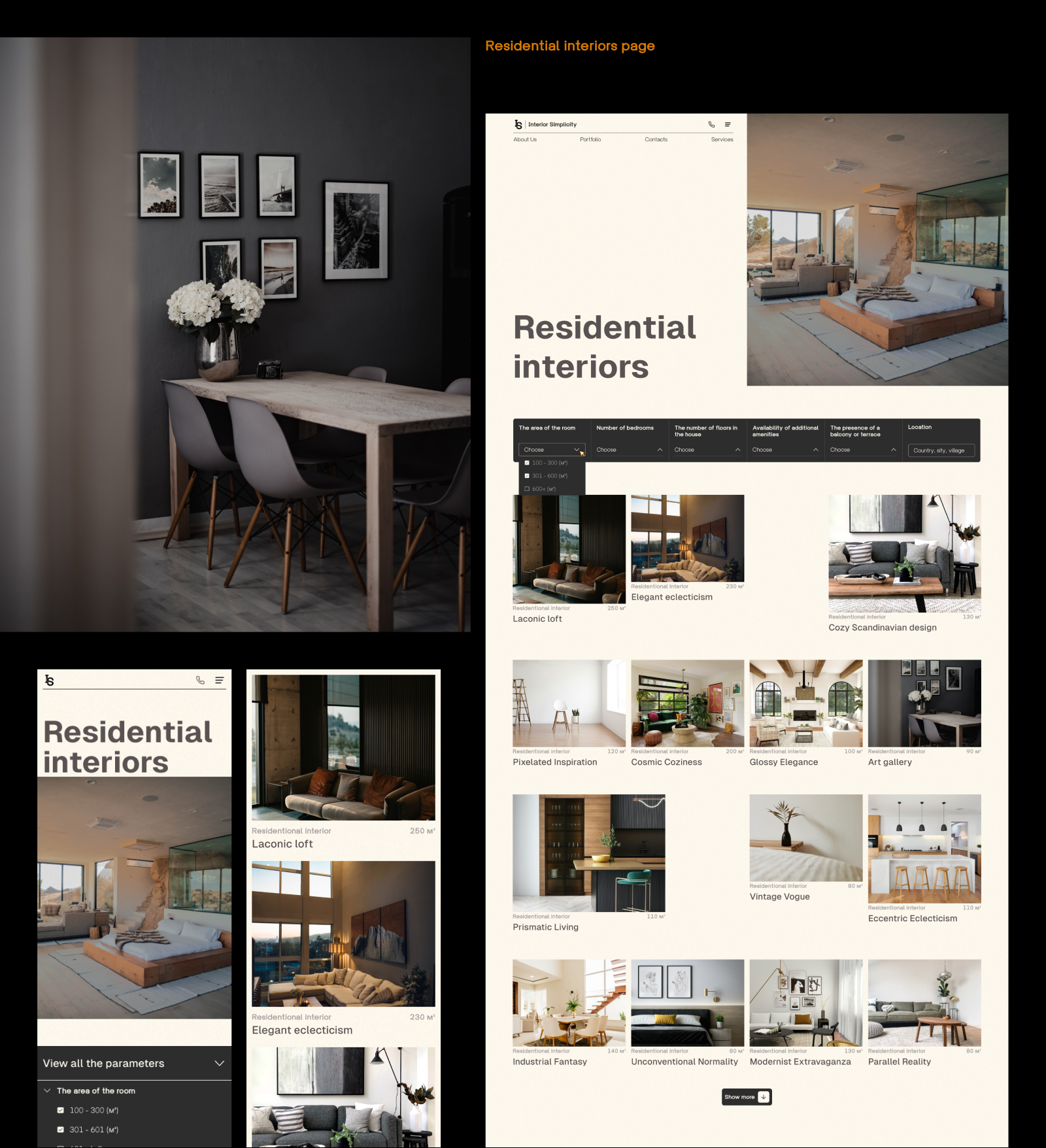 Interior Simplicity — Изображение №7 — Интерфейсы на Dprofile