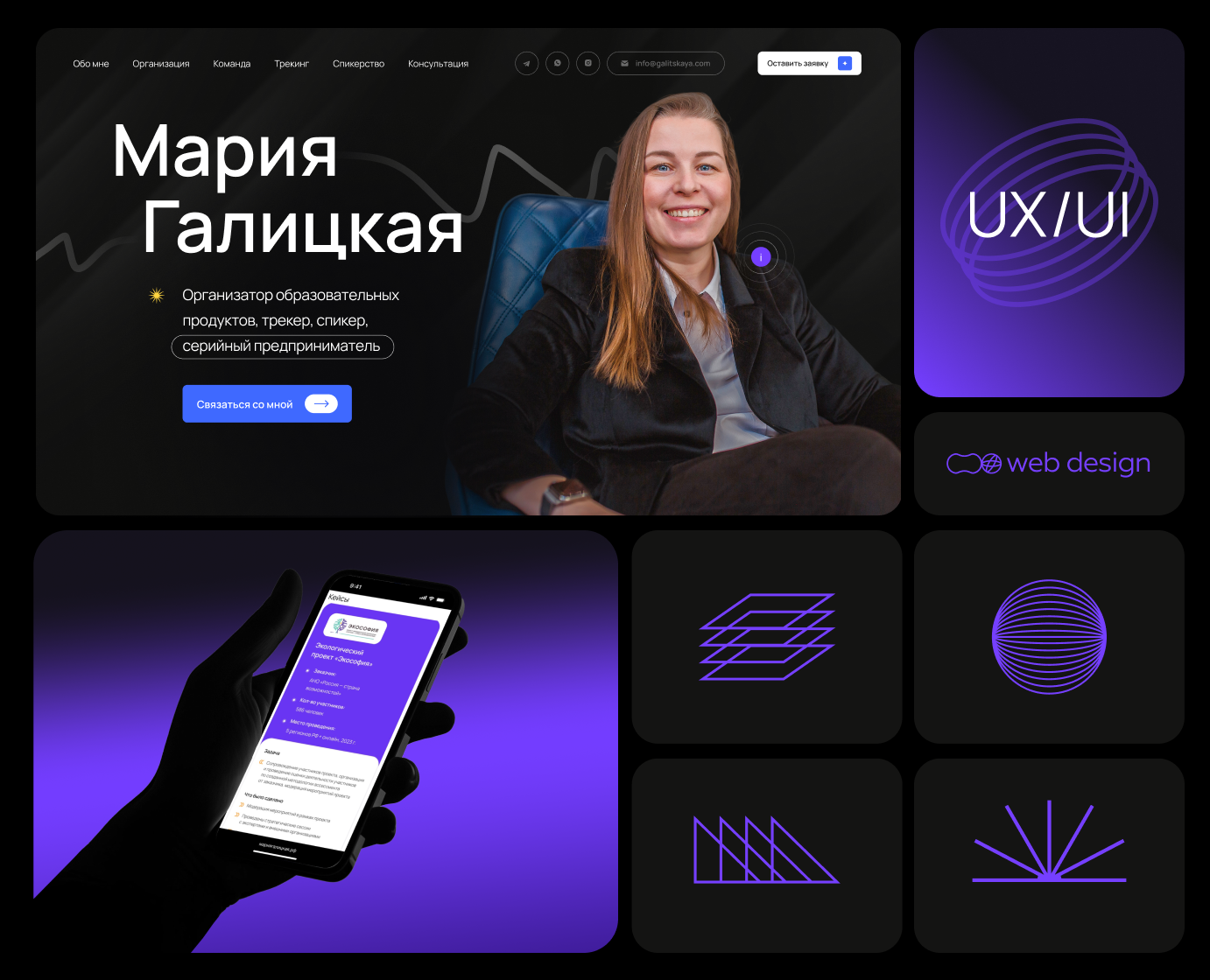 Мария Галицкая — эксперт по методологии (web design) — Интерфейсы на Dprofile