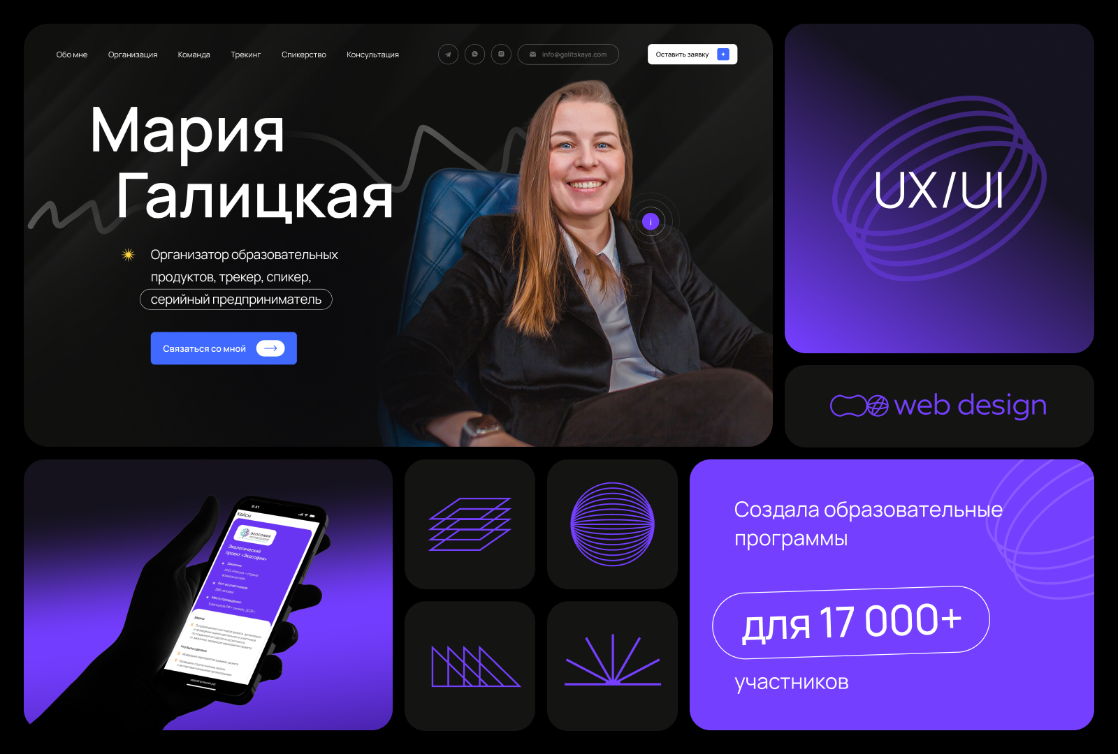 Мария Галицкая — эксперт по методологии (web design) — Изображение №1 — Интерфейсы на Dprofile