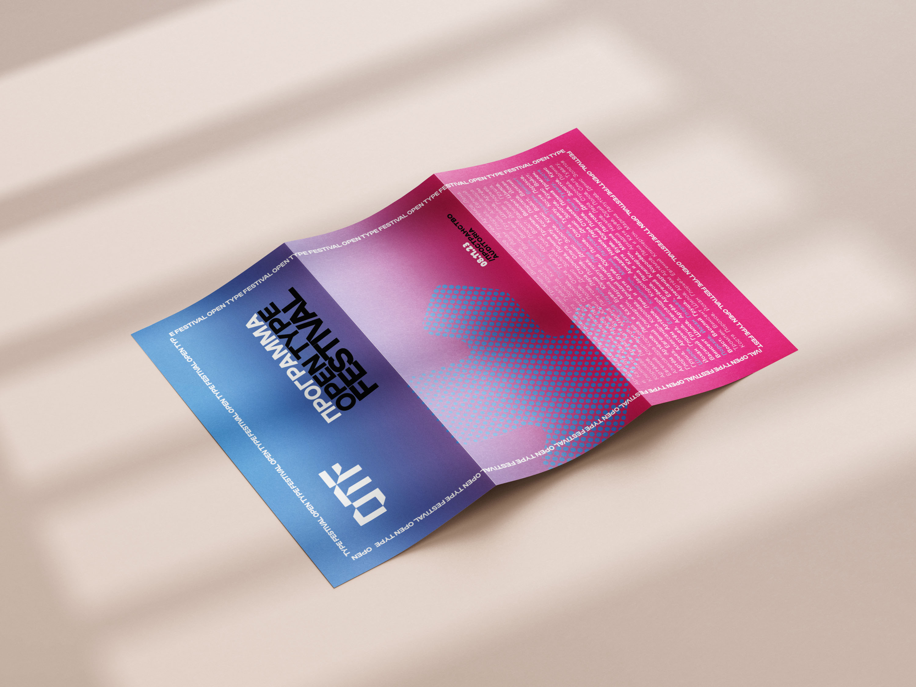 Лифлет для фестиваля — Изображение №14 — Брендинг, Графика на Dprofile