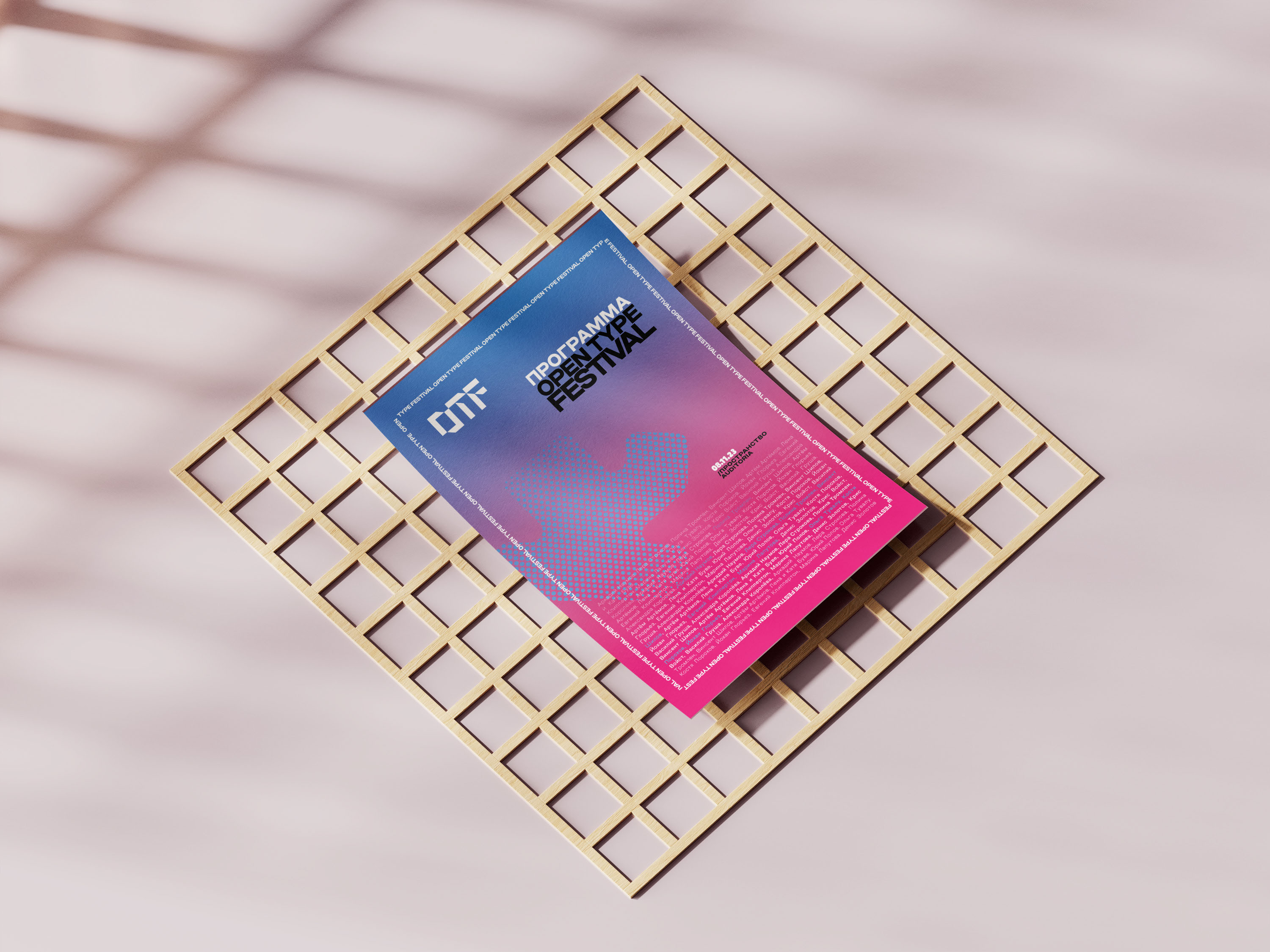 Лифлет для фестиваля — Изображение №1 — Брендинг, Графика на Dprofile