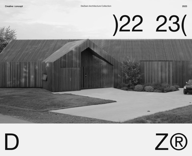 DeZeen Website Concept — Интерфейсы на Dprofile