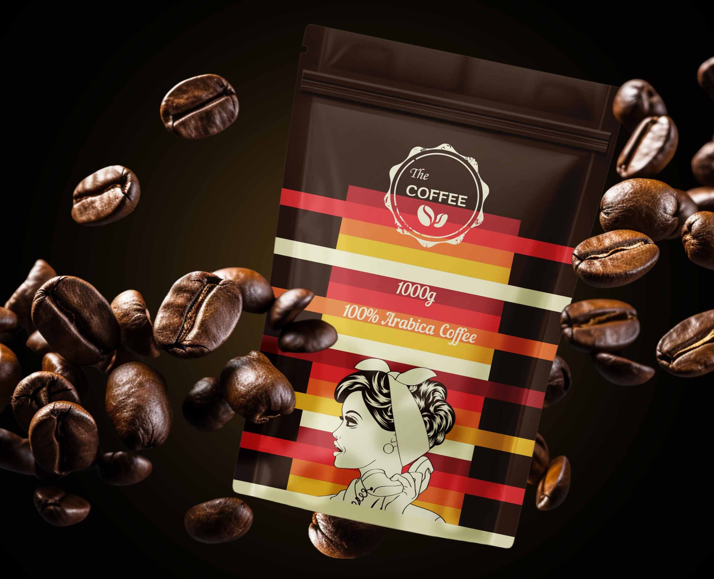 Бренд кофе The Coffee — Брендинг на Dprofile