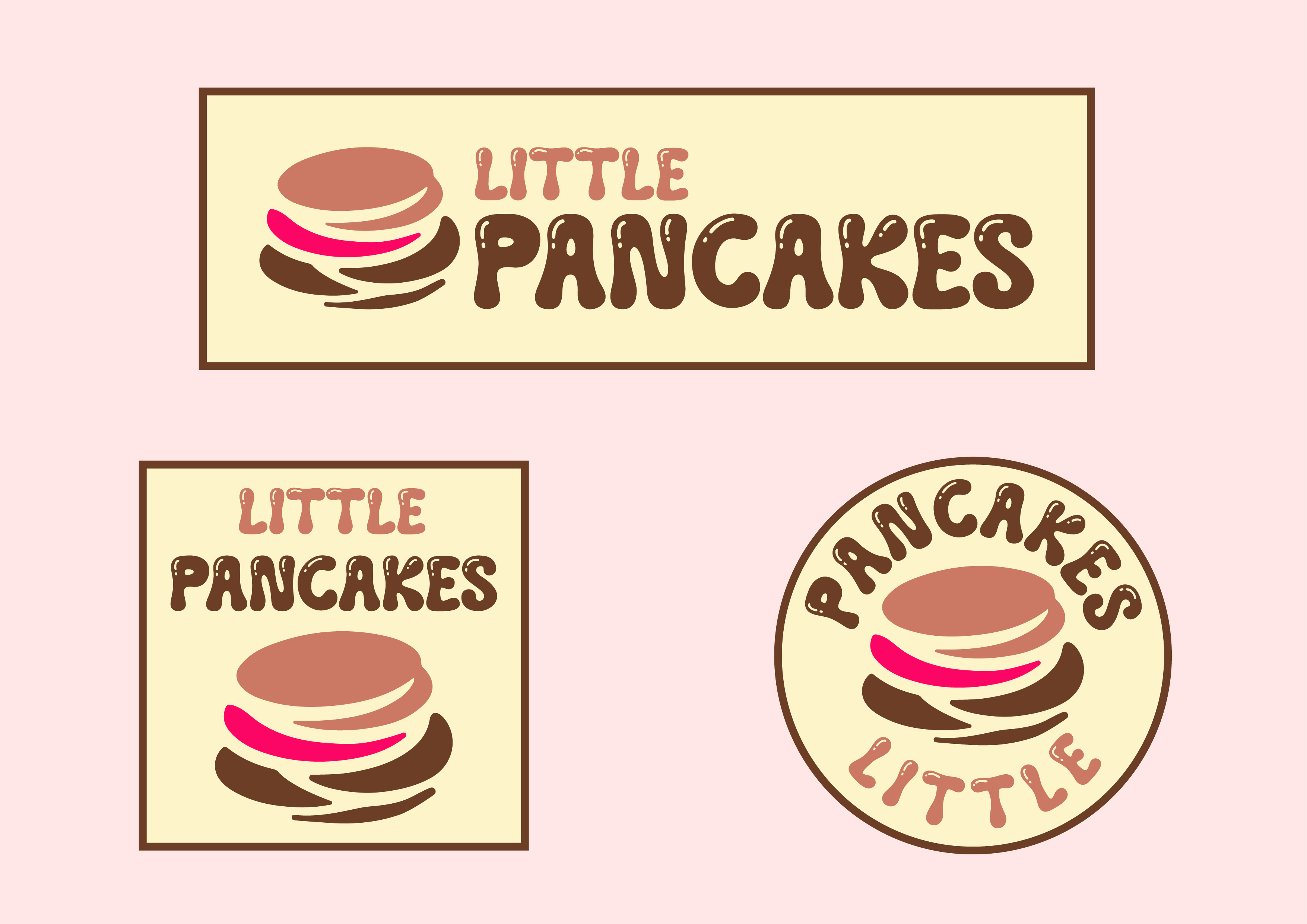 Фирменный стиль Little Pancakes — Изображение №3 — Брендинг на Dprofile