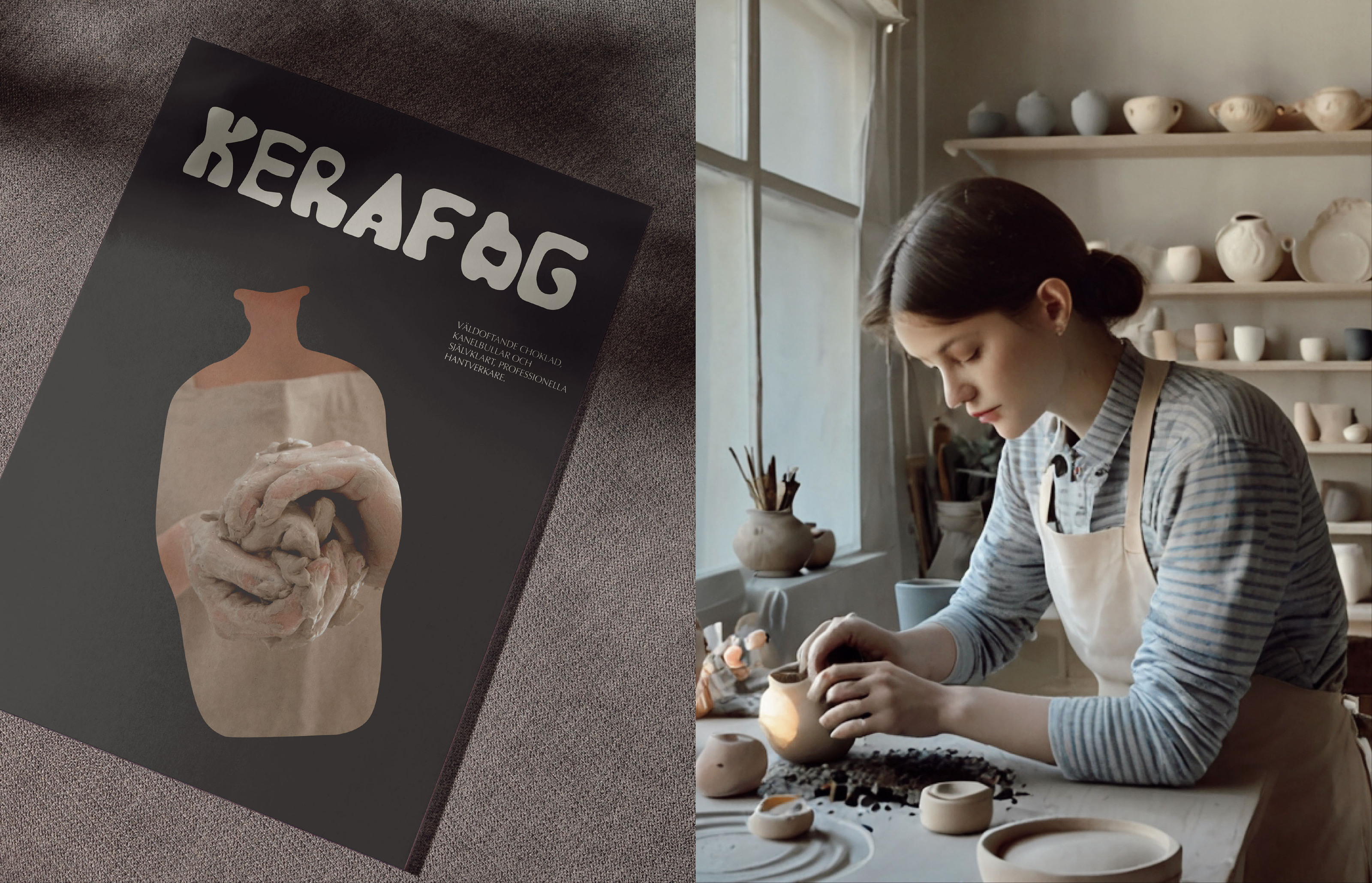 KERAFOG | ЛОГОТИП И ФИРМЕННЫЙ СТИЛЬ — Изображение №12 — Брендинг, Графика на Dprofile