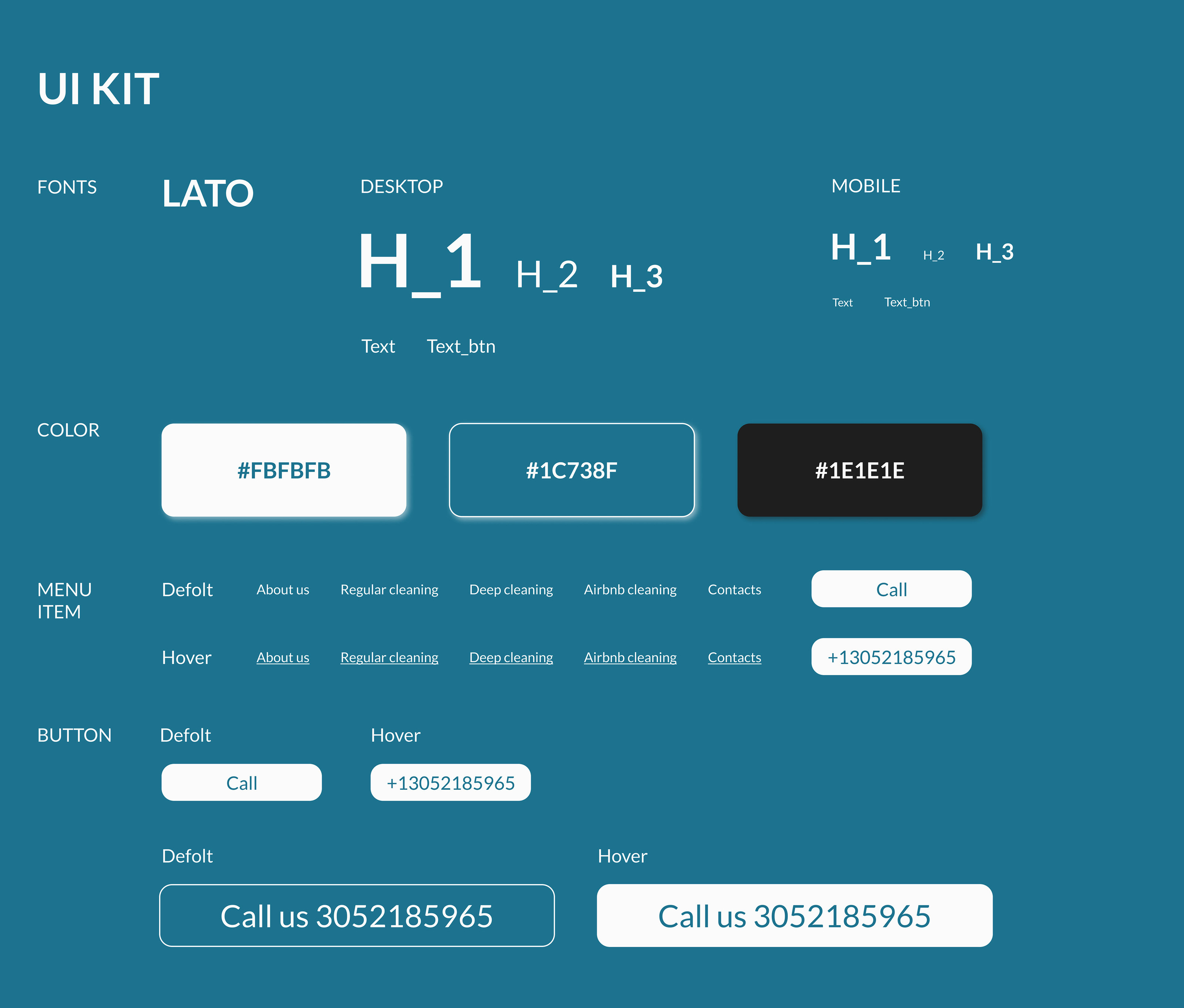 Разработка сайта клининговой компании — Изображение №9 — Интерфейсы на Dprofile