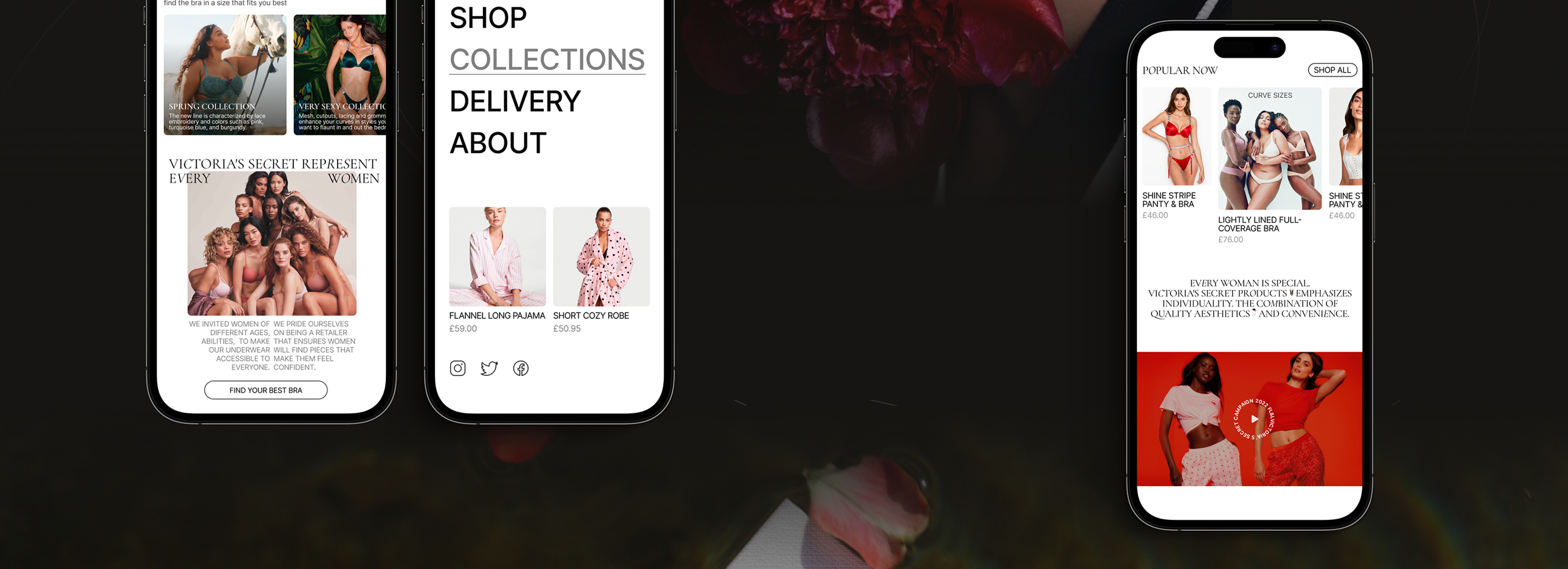 Victoria's secret | E-commerce website redesign — Изображение №13 — Интерфейсы, Графика на Dprofile