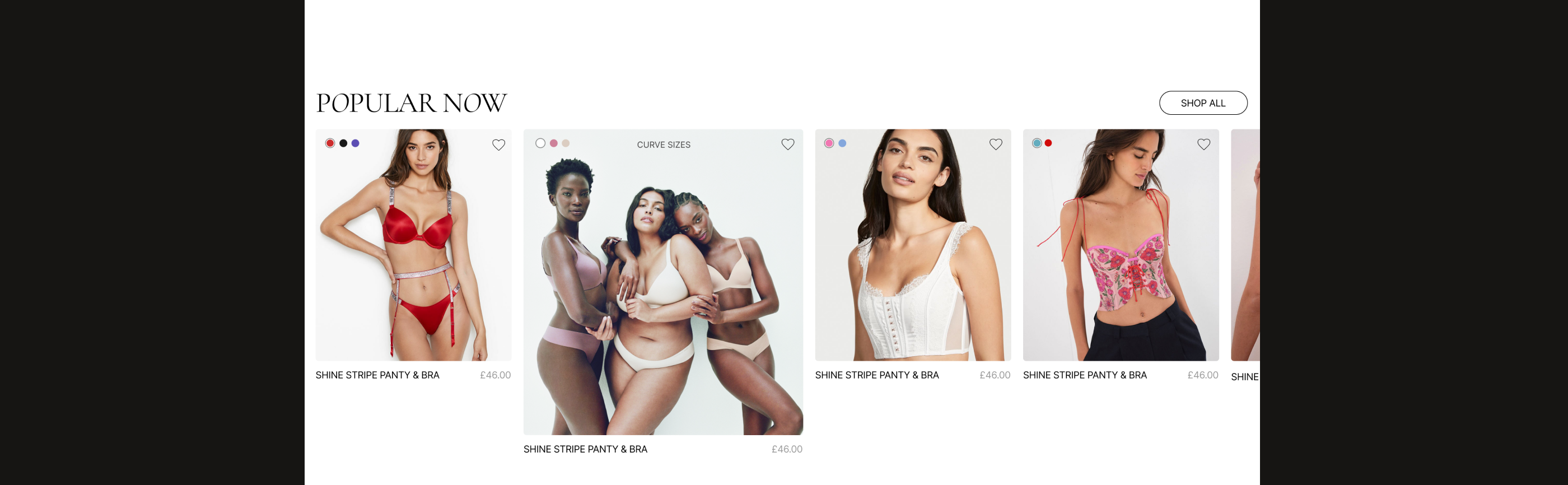 Victoria's secret | E-commerce website redesign — Изображение №4 — Интерфейсы, Графика на Dprofile