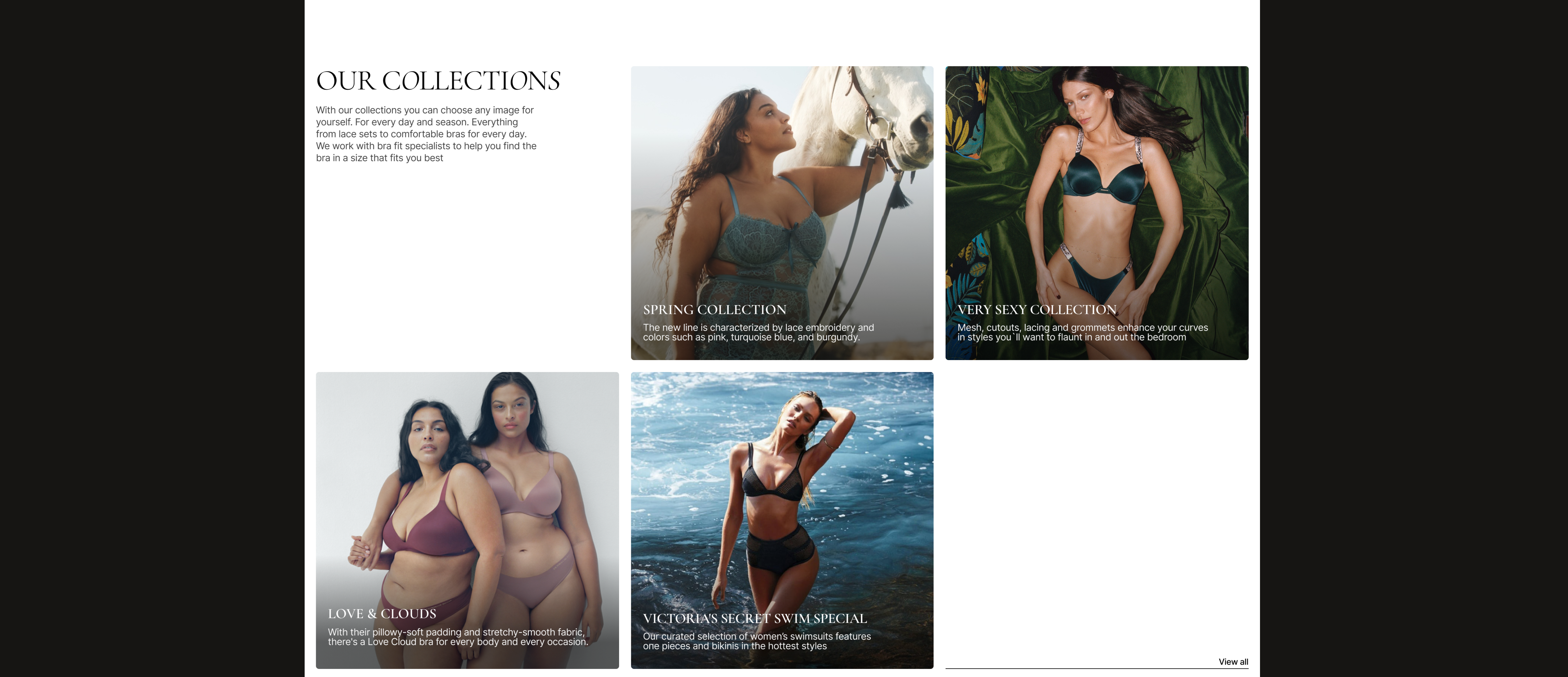Victoria's secret | E-commerce website redesign — Изображение №8 — Интерфейсы, Графика на Dprofile