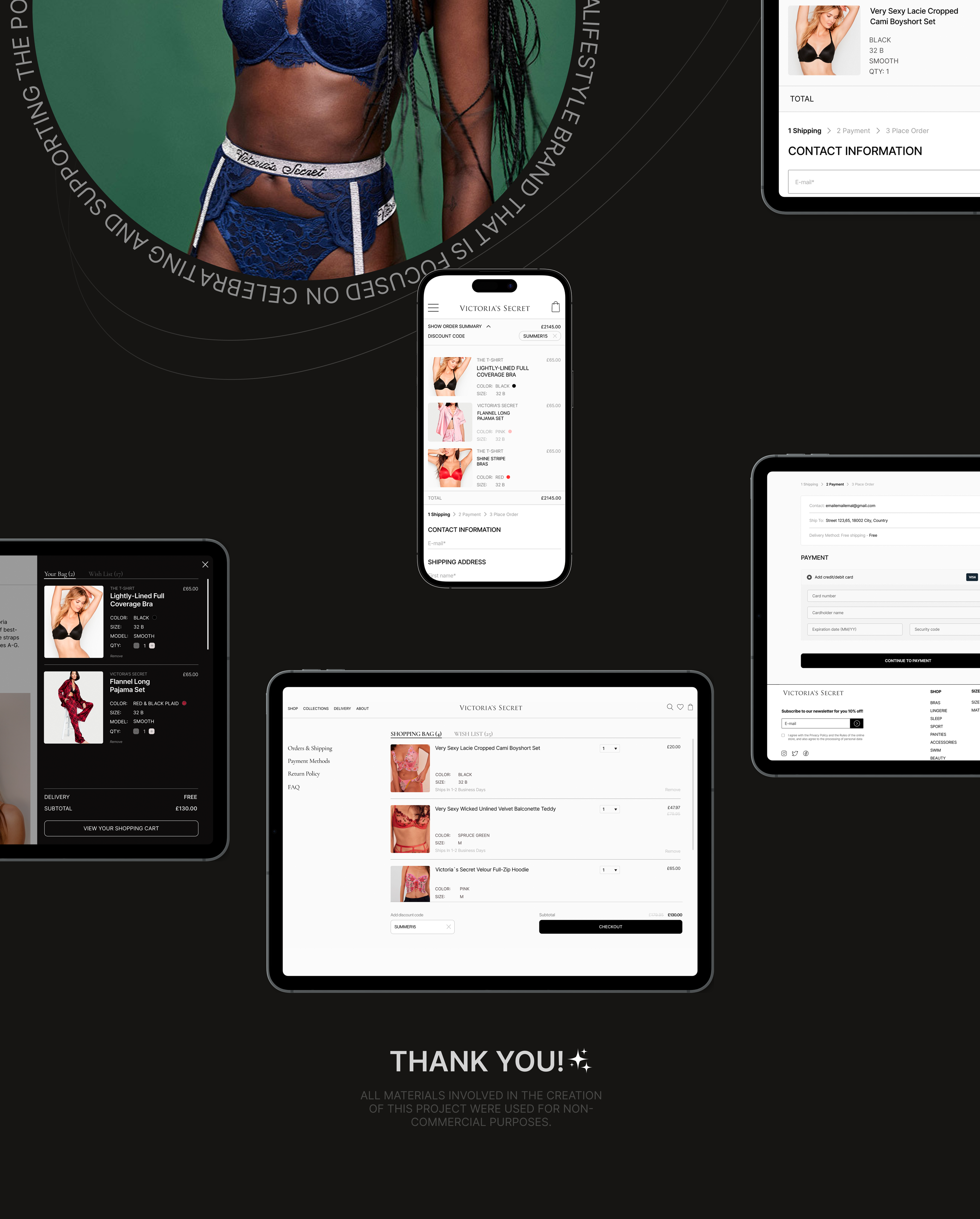 Victoria's secret | E-commerce website redesign — Изображение №30 — Интерфейсы, Графика на Dprofile
