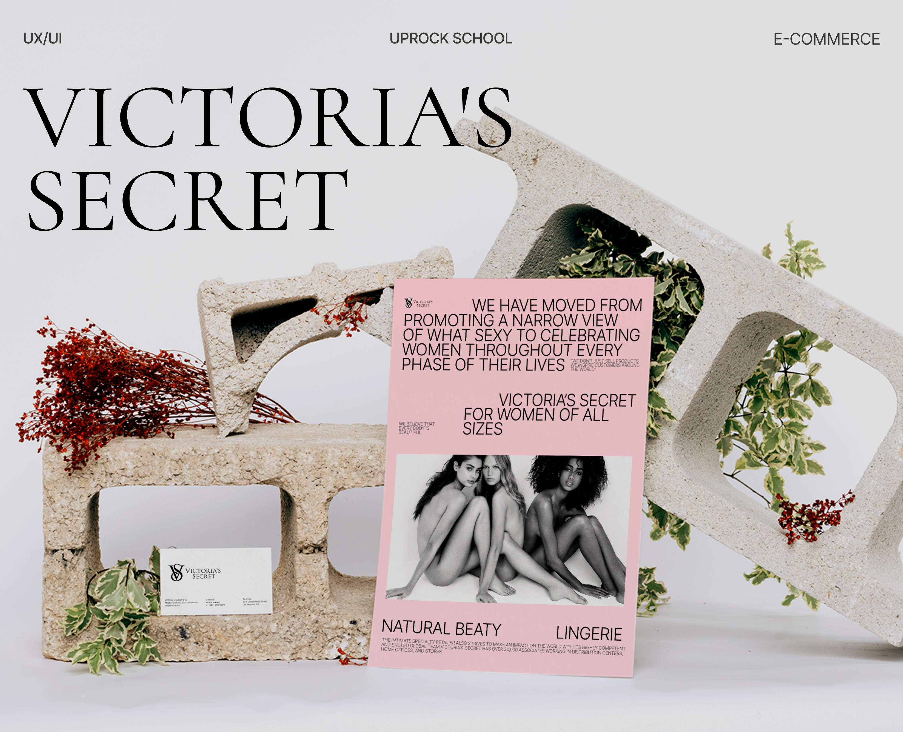 Victoria's secret | E-commerce website redesign на Dprofile