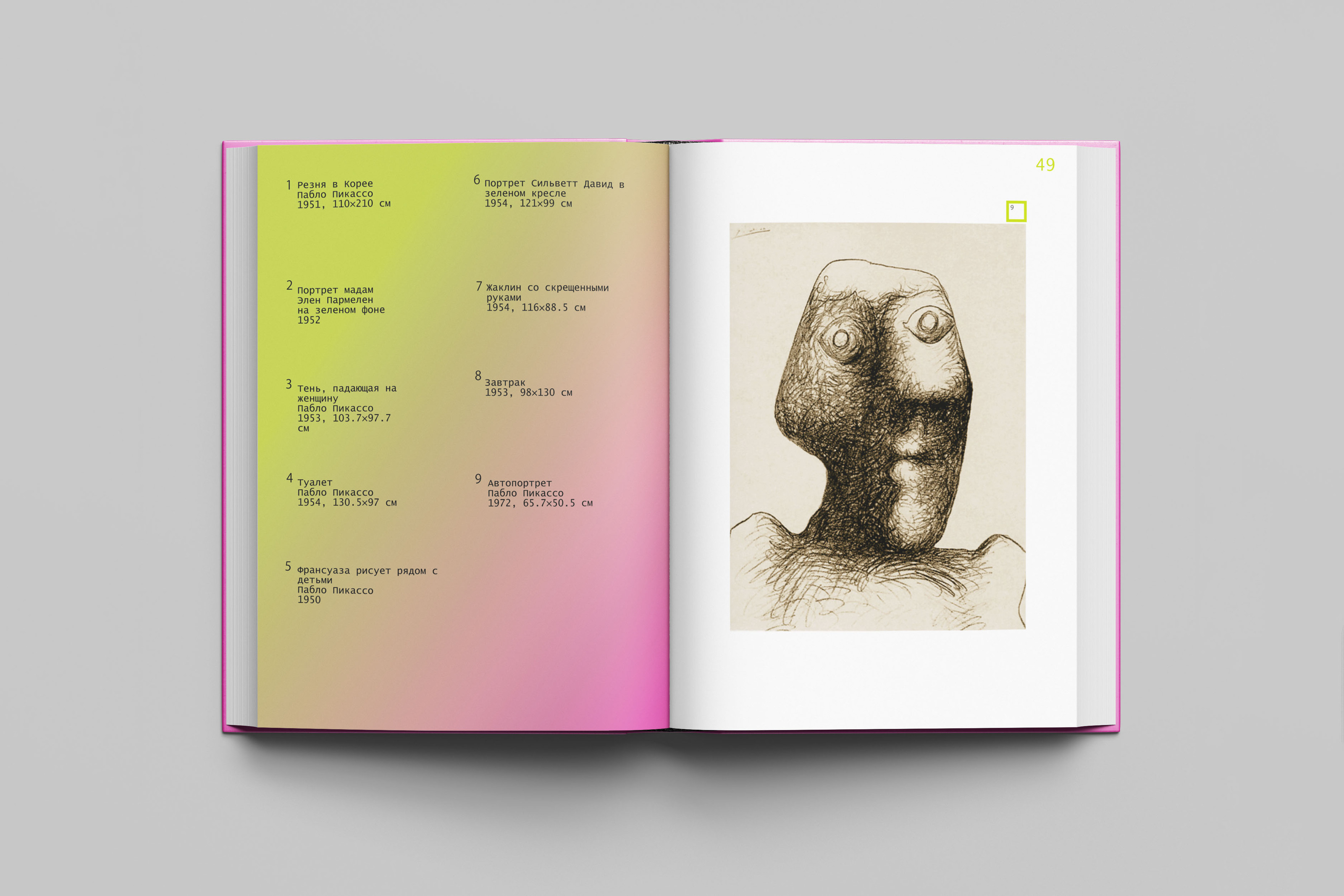 Pablo Picasso Book (Life and Art) — Изображение №20 — Графика на Dprofile