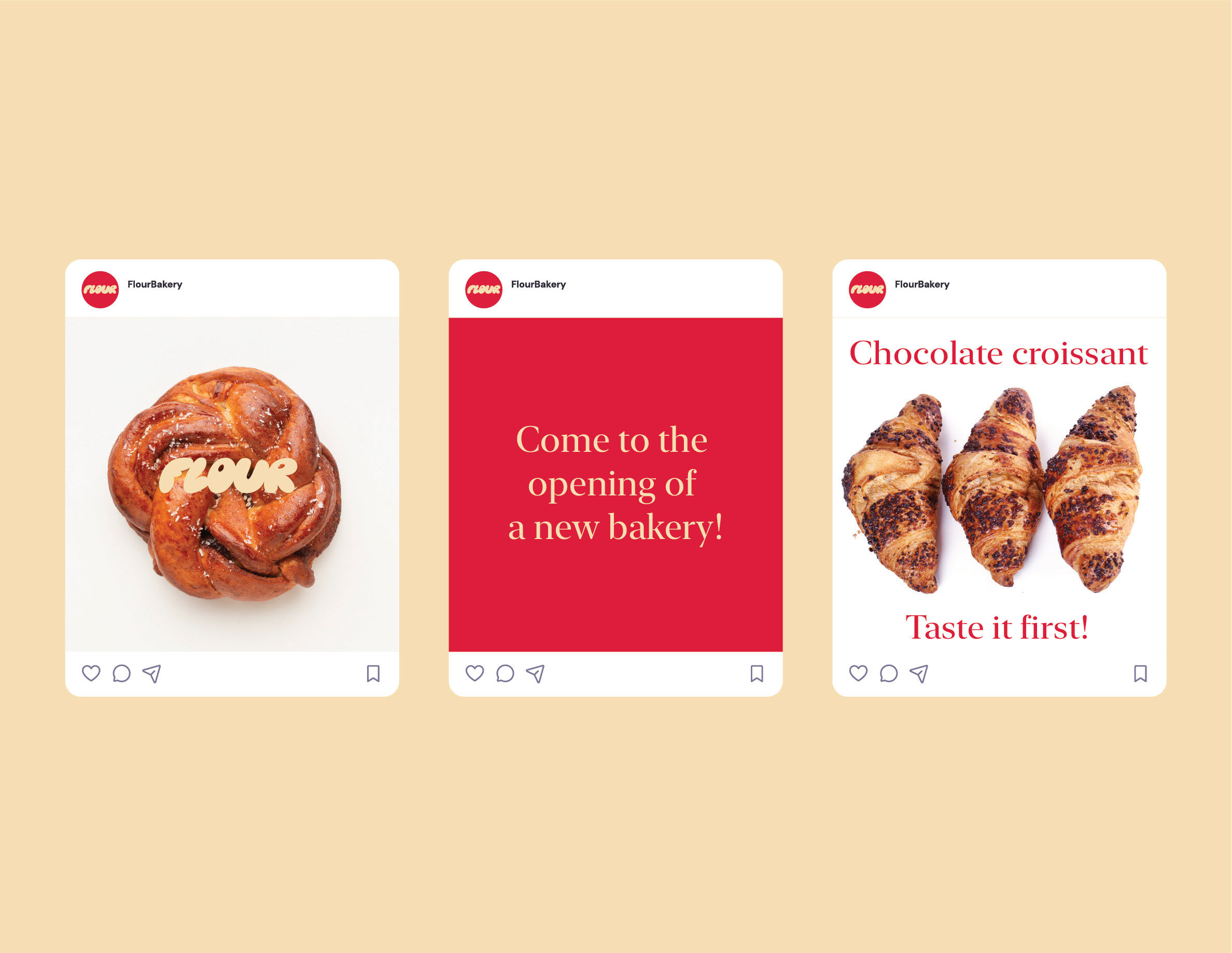 FLOUR bakery — Изображение №7 — Брендинг, Графика на Dprofile
