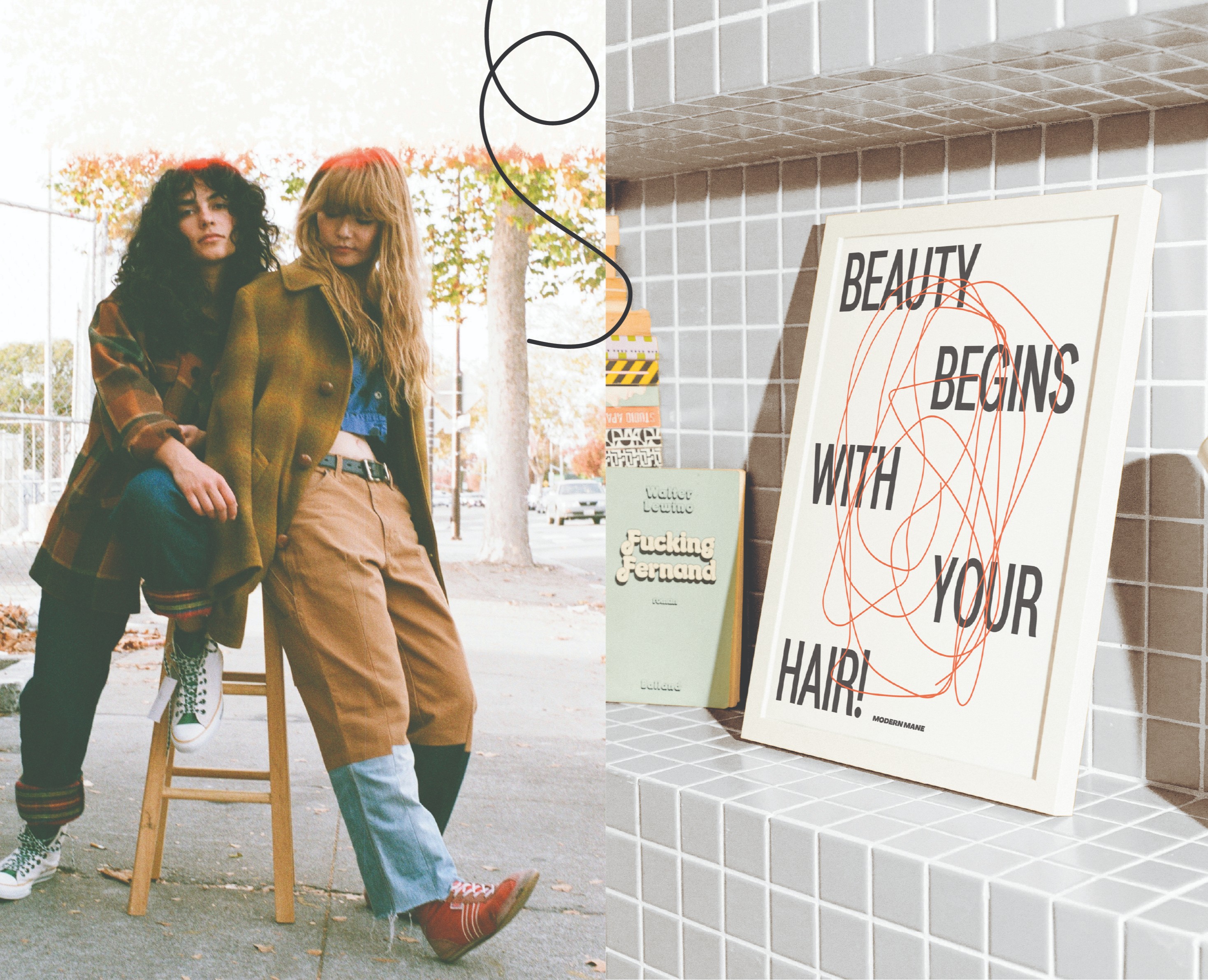 Modern Mane Hair Salon — Брендинг на Dprofile