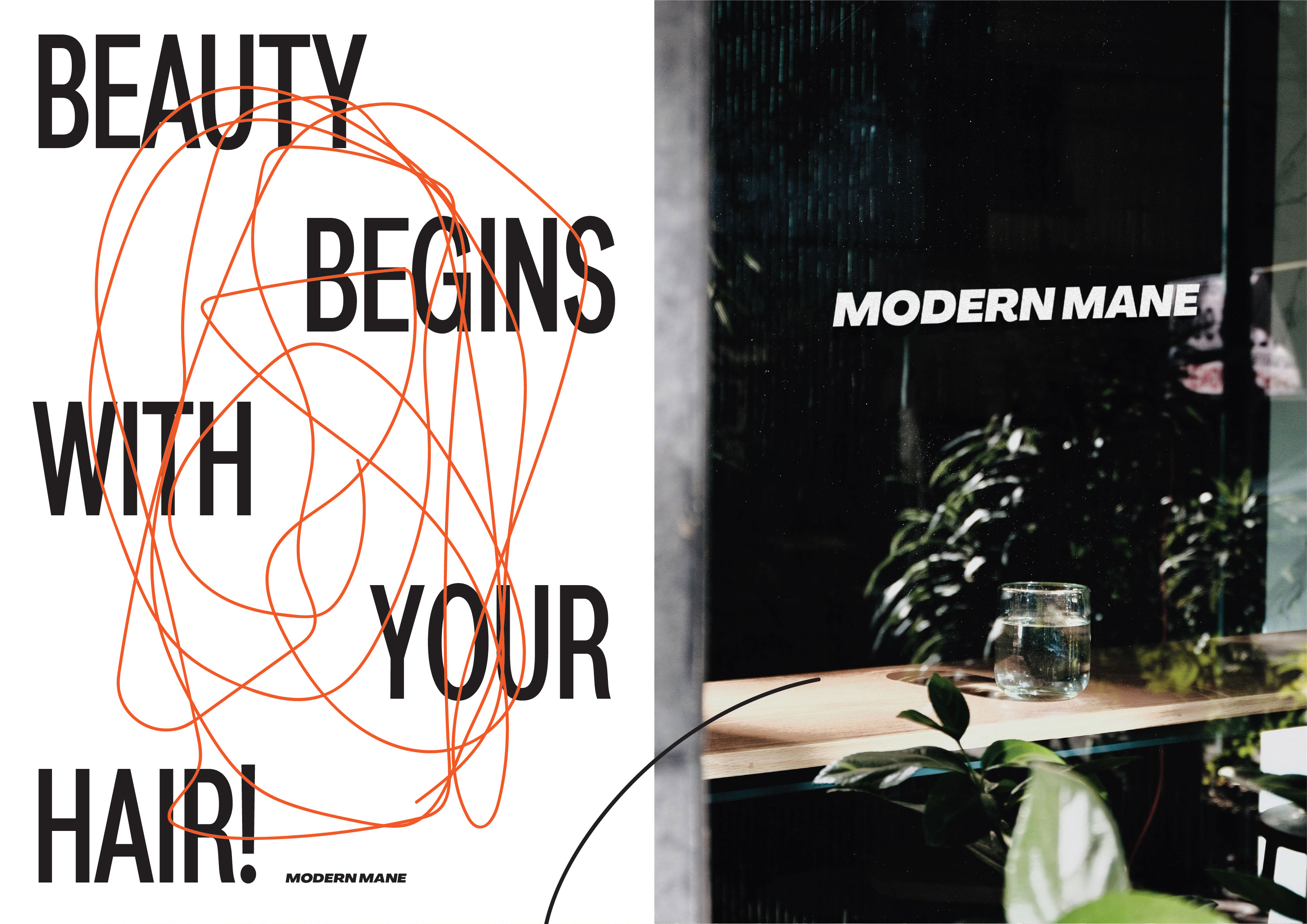 Modern Mane Hair Salon — Изображение №8 — Брендинг на Dprofile