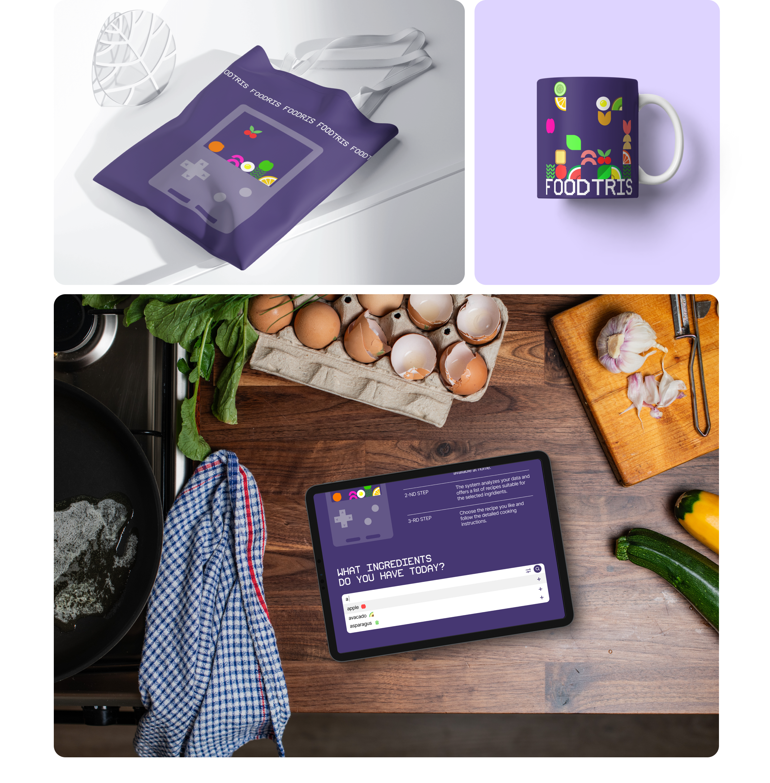 Foodtris / Кулинарный сервис — Изображение №4 — Брендинг, Интерфейсы на Dprofile