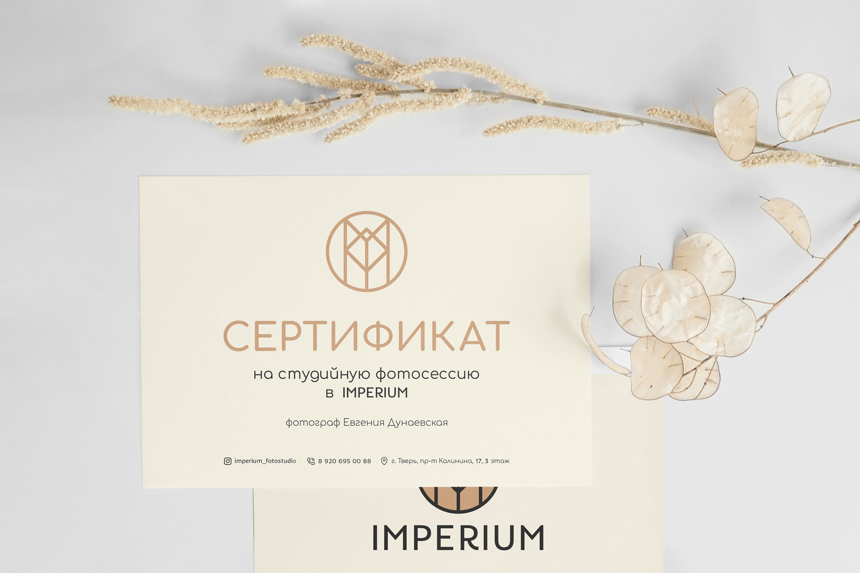 Редизайн логотипа | фотостудия IMPERIUM — Изображение №11 — Брендинг на Dprofile