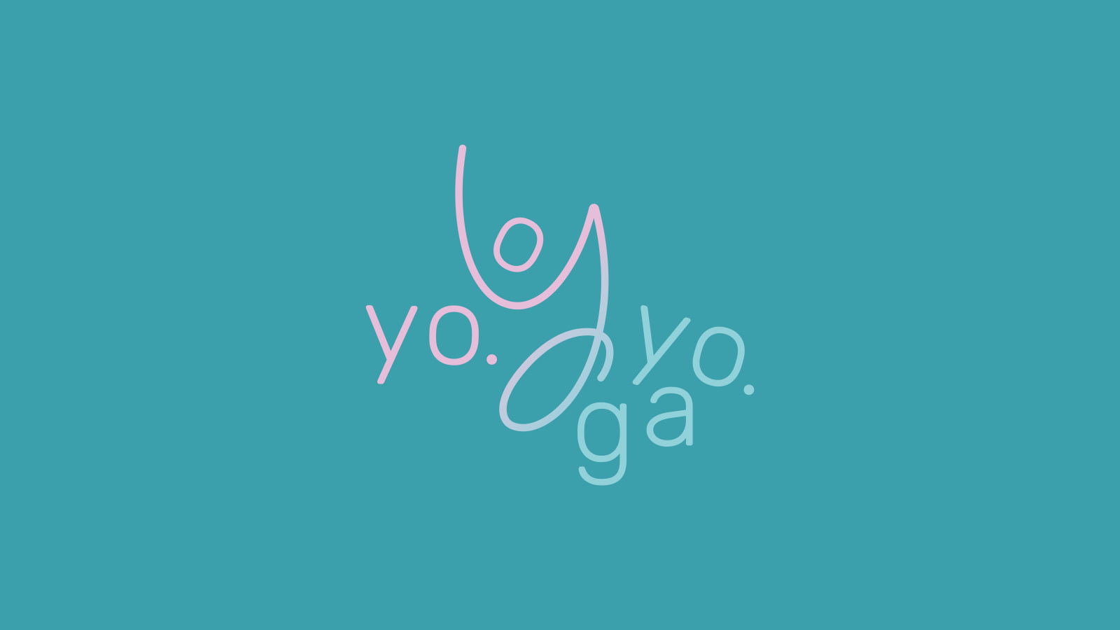 Концепт логотипа | студия аэройоги yo.yo.ga — Изображение №2 — Брендинг на Dprofile