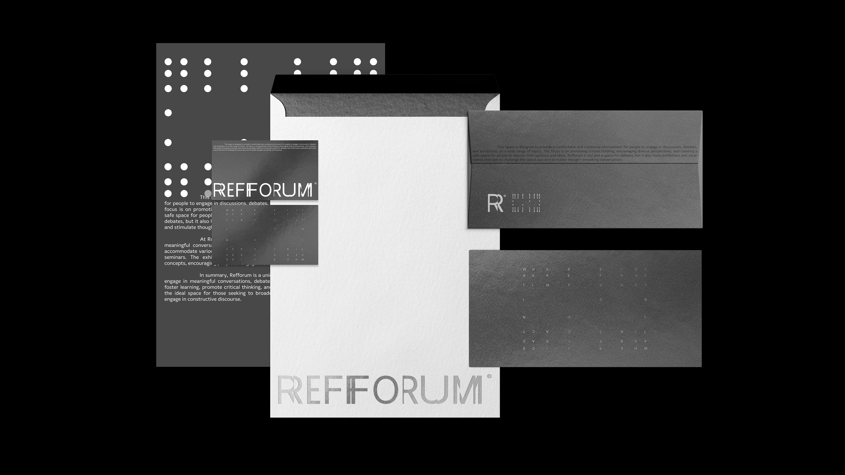 REFFORUM / Фирменный стиль — Изображение №16 — Брендинг на Dprofile