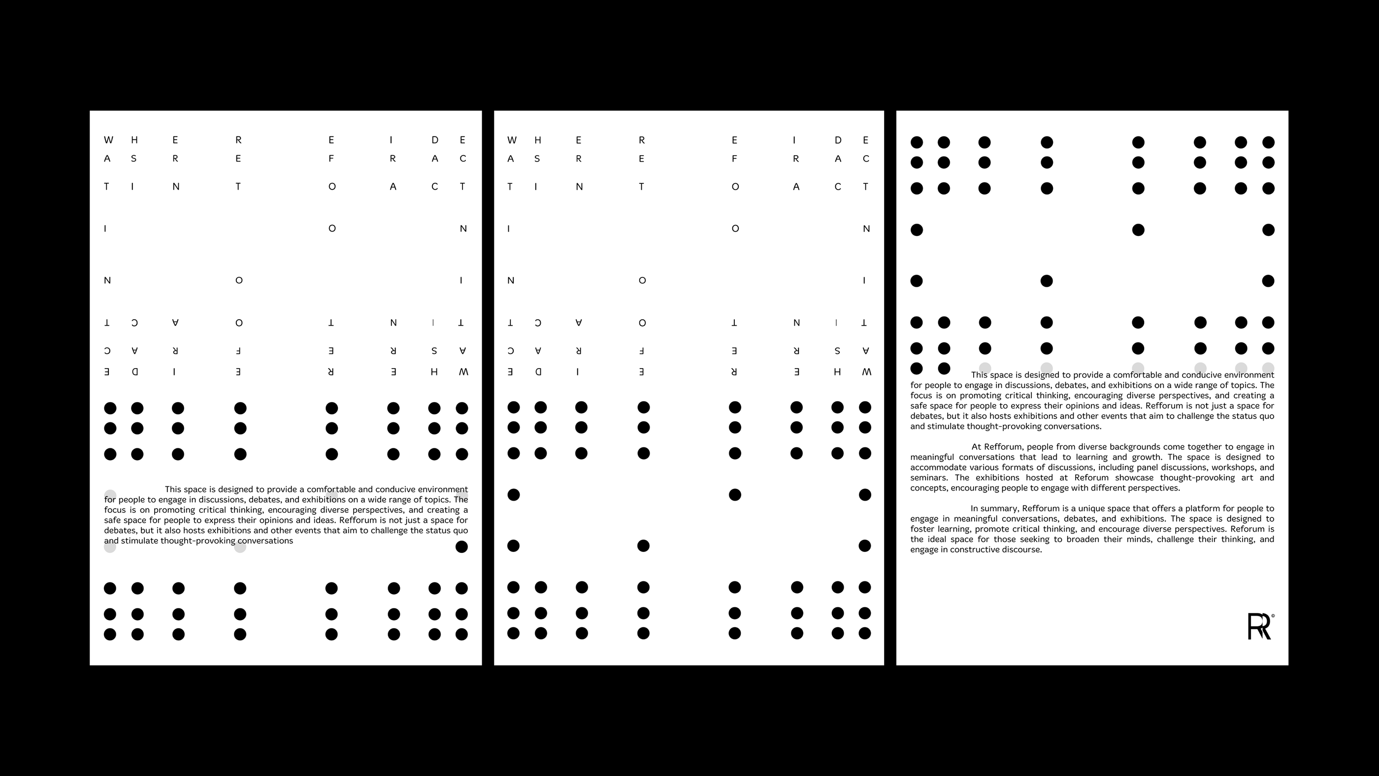 REFFORUM / Фирменный стиль — Изображение №7 — Брендинг на Dprofile