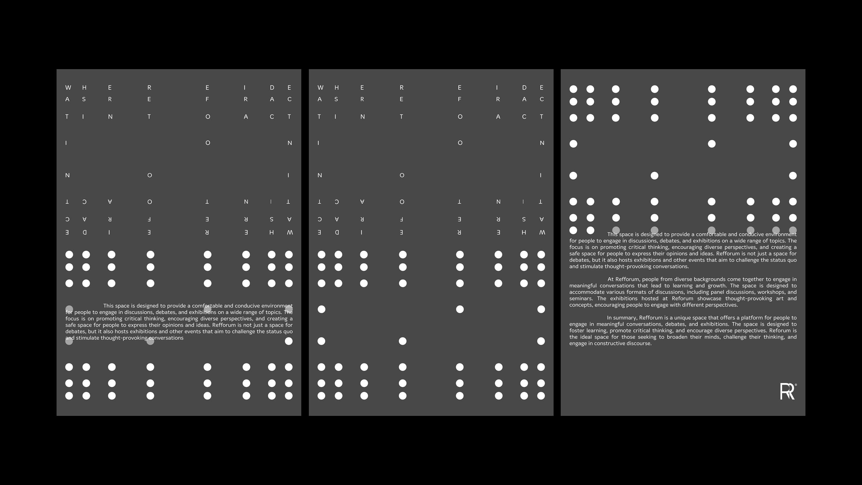 REFFORUM / Фирменный стиль — Изображение №9 — Брендинг на Dprofile