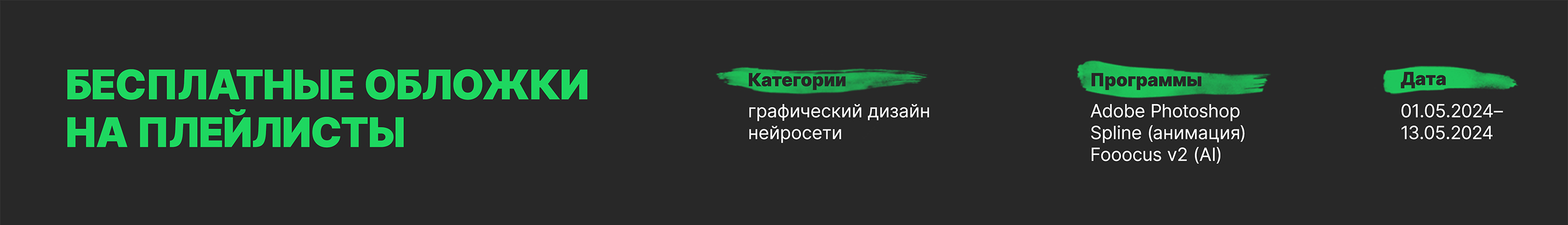 Обложки на плейлисты Spotify Бесплатно Free — Изображение №1 — Графика, Маркетинг на Dprofile