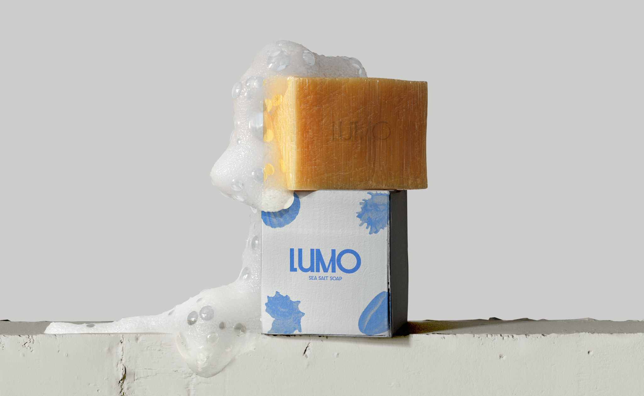 LUMO | brand identity | sea salt soap — Изображение №2 — Брендинг на Dprofile