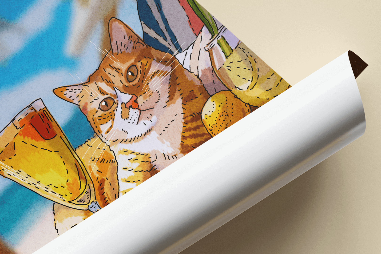 КАЛЕНДАРЬ ПРО КОТИКОВ НАШЕЙ СЕМЬИ — Изображение №11 — Иллюстрация, Графика на Dprofile