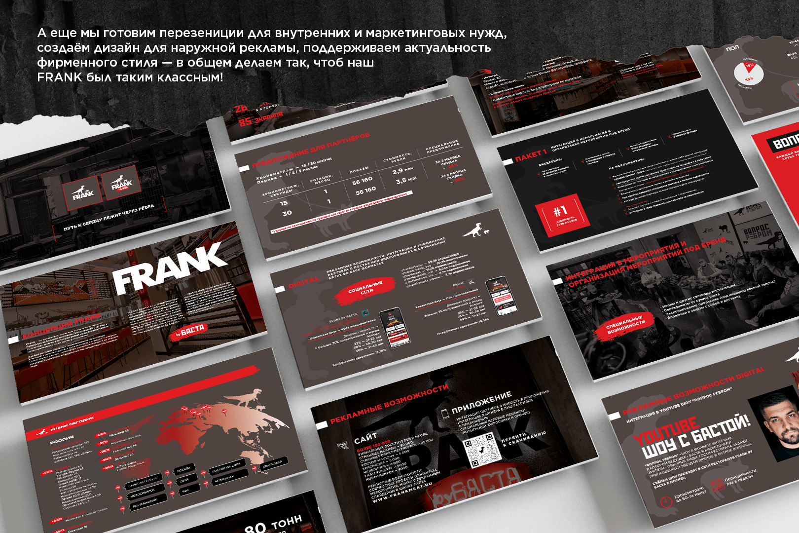 FRANK. Дизайн для ресторанной сети. — Изображение №19 — Брендинг, Маркетинг на Dprofile