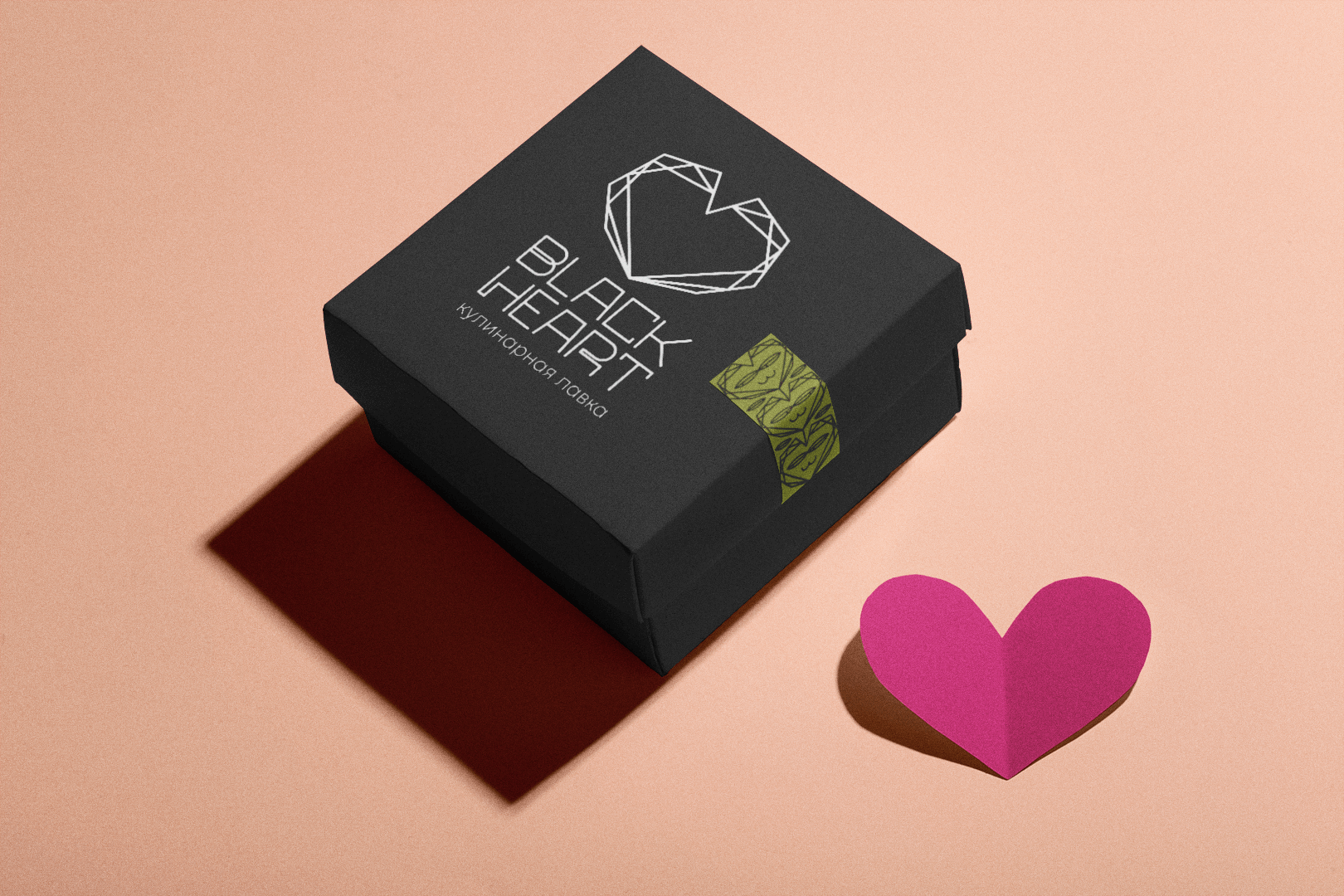 ПРОЦЕСС РАЗРАБОТКИ ЛОГО КУЛИНАРНОЙ ЛАВКИ "BLACK HEART". ВАР… — Изображение №6 — Брендинг на Dprofile