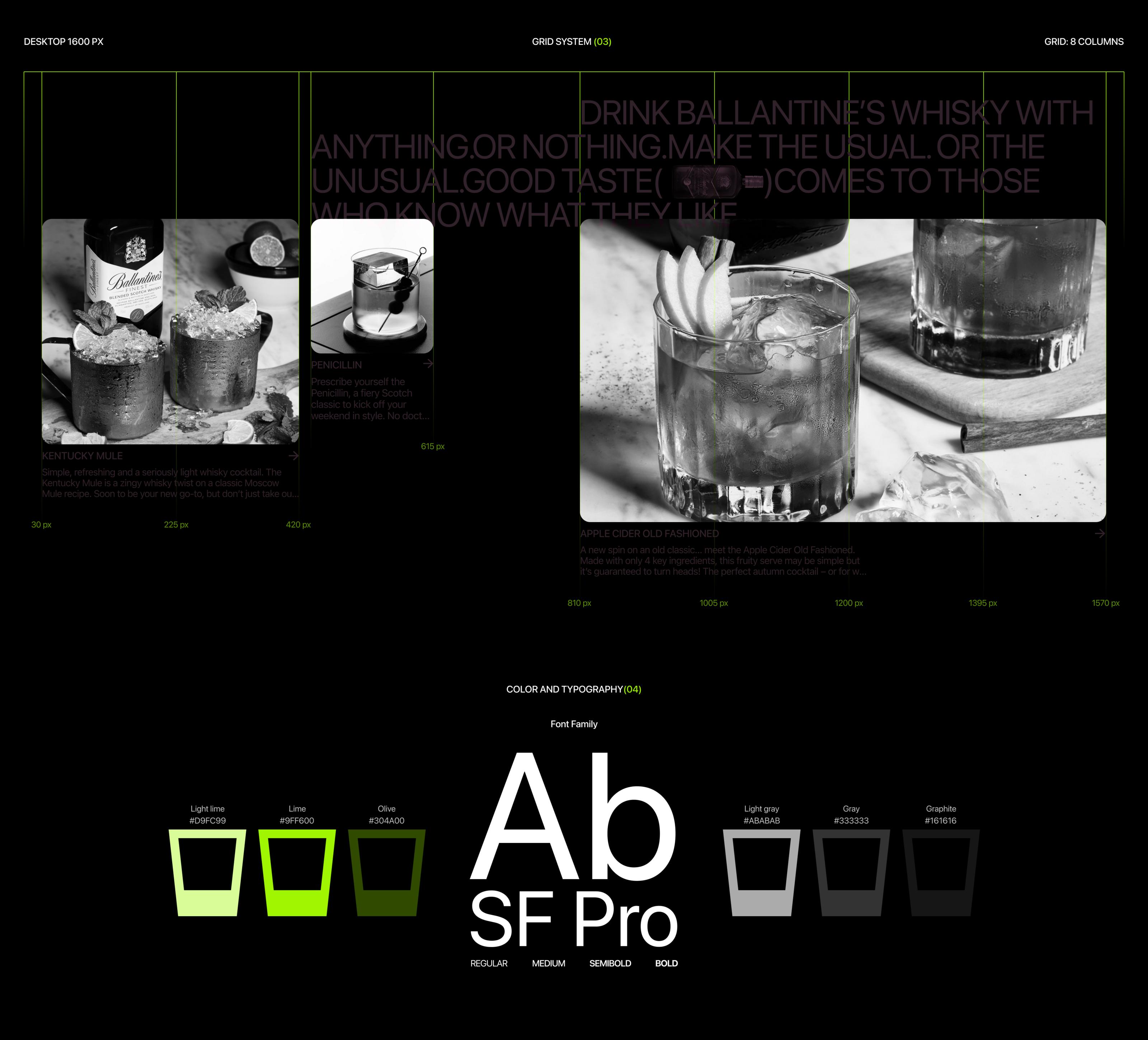 Ballantine’s — Изображение №9 — Интерфейсы, Графика на Dprofile